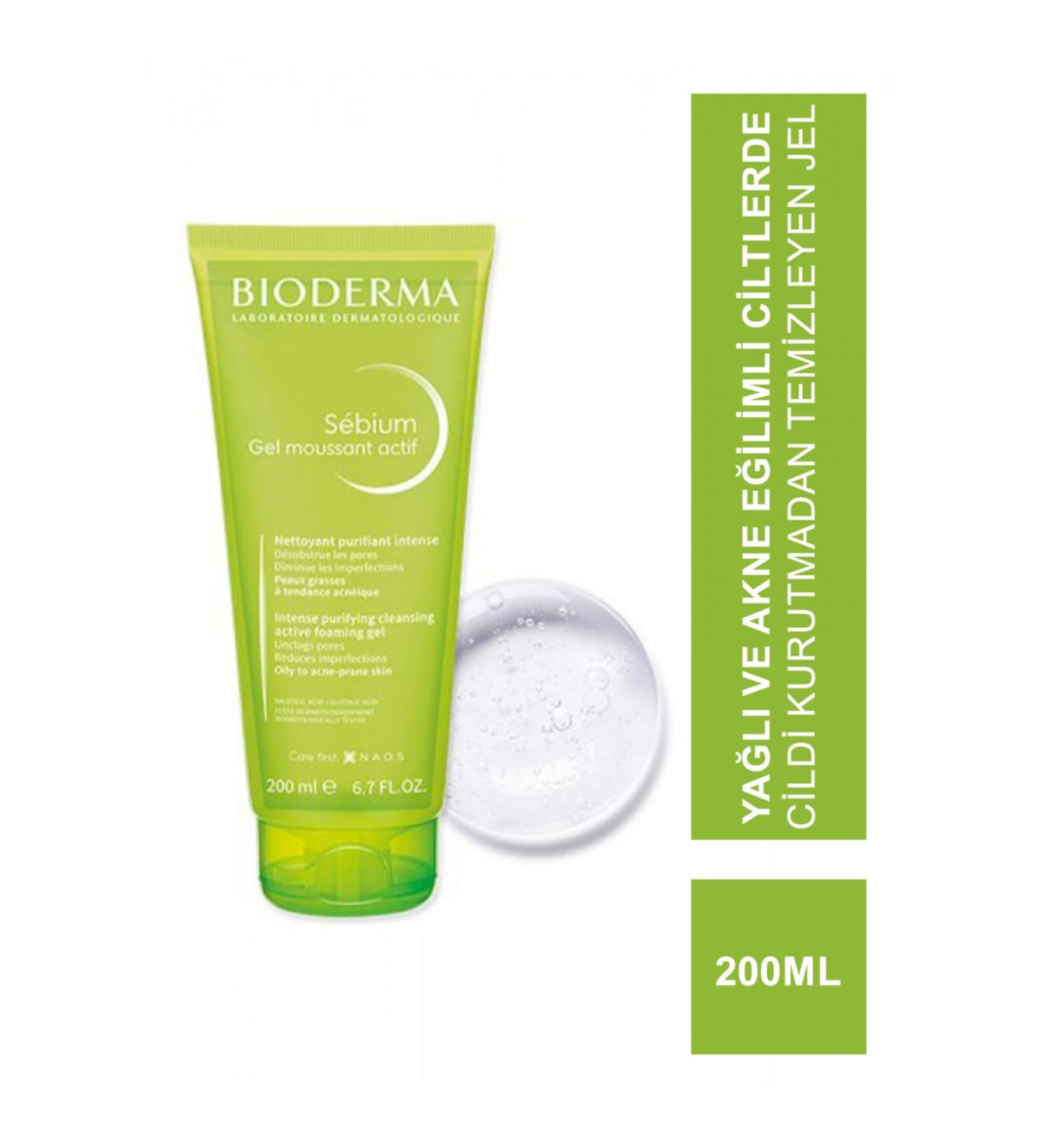 Bioderma Sebium Foaming Gel Active 200 Ml