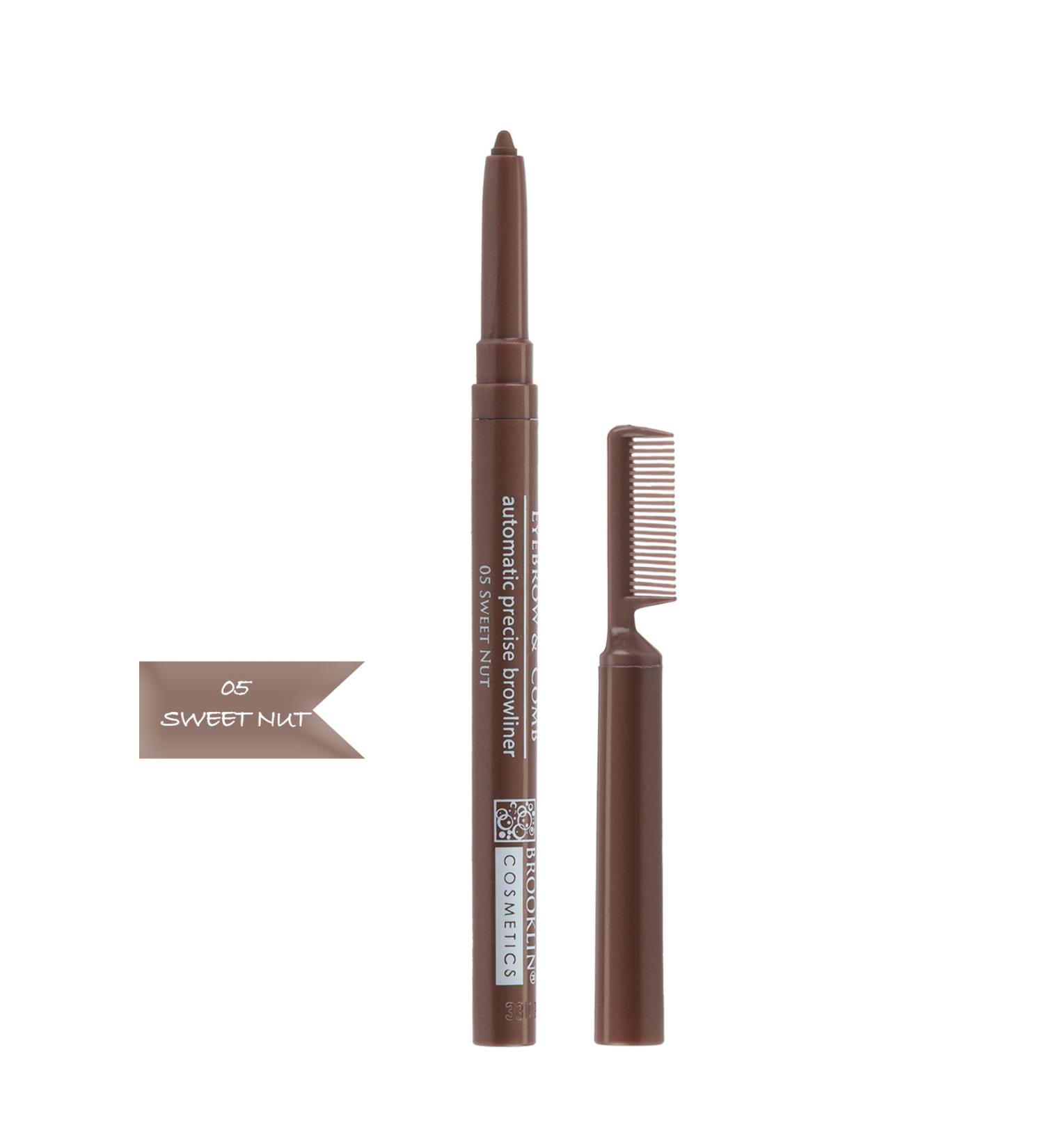 BROOKLIN Eyebrow Pencil - Eyebrow SHORT MATIC Pencil NO 5 SWEET NUT