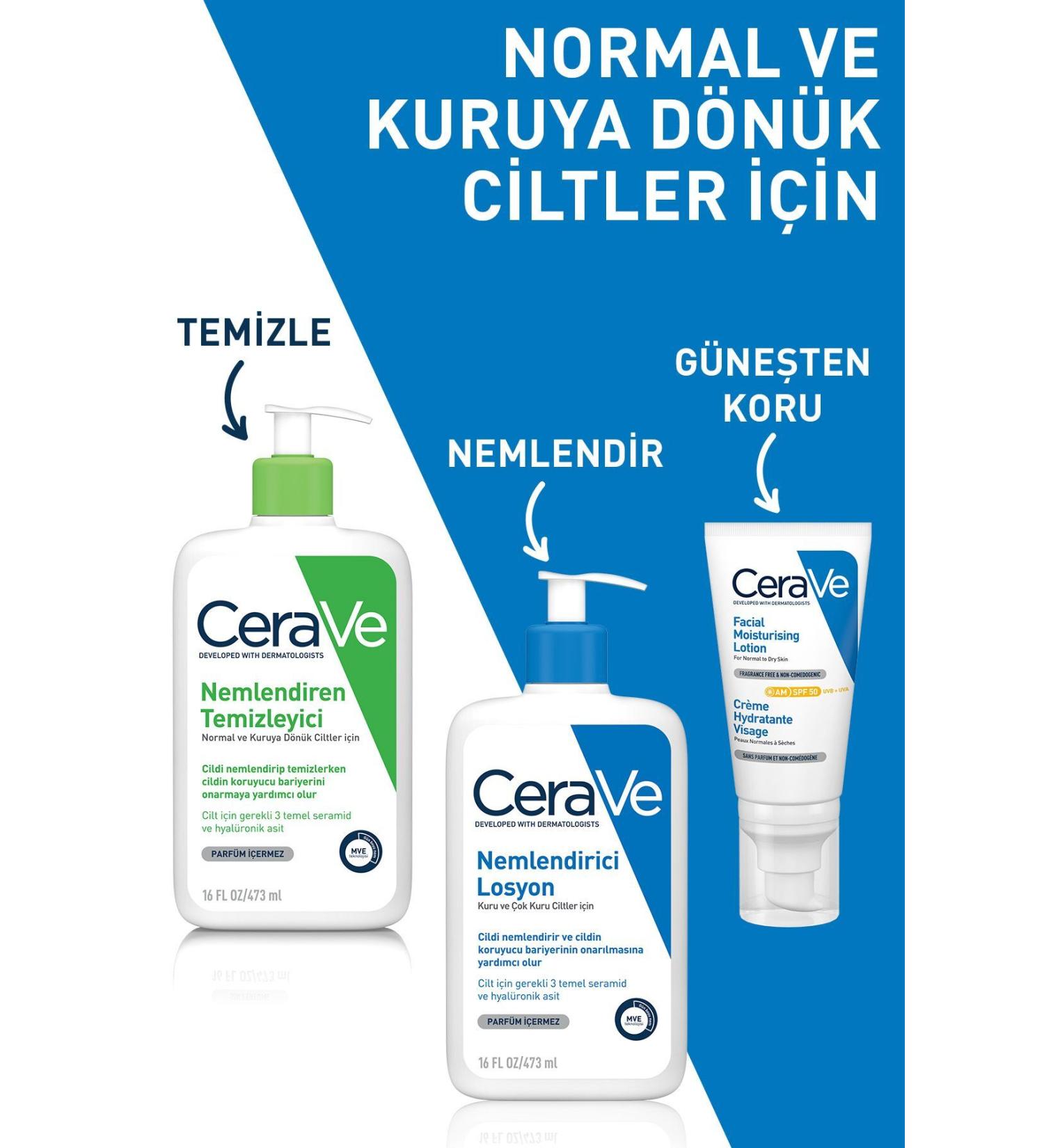 CeraVe Moisturizing Cleanser 473 ML - Buy Online on GoSupps.com