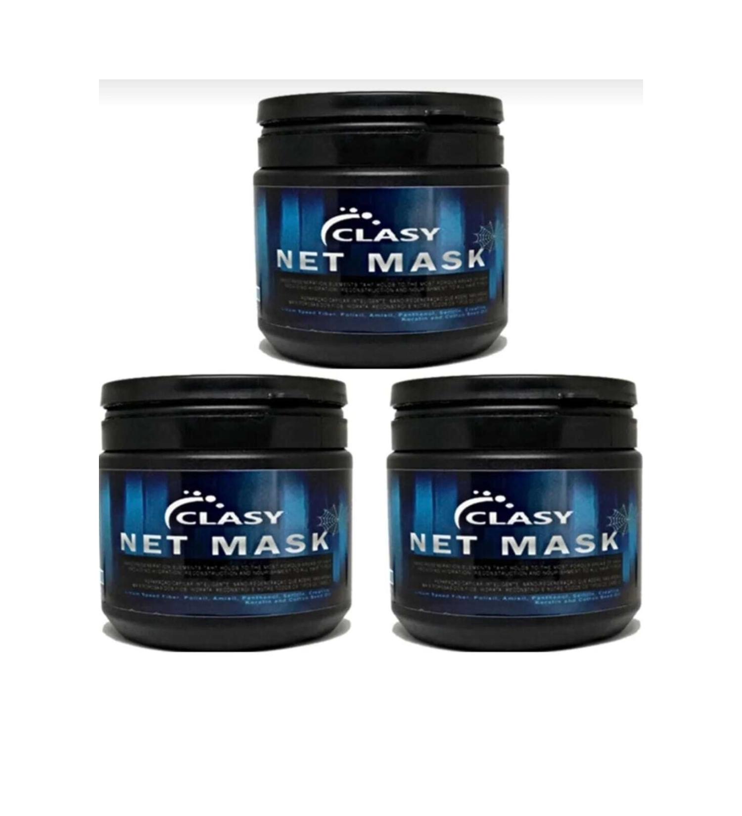 Classy Net Mask Hair Care Mask 450ml Hair Care Mask 3 Pieces
