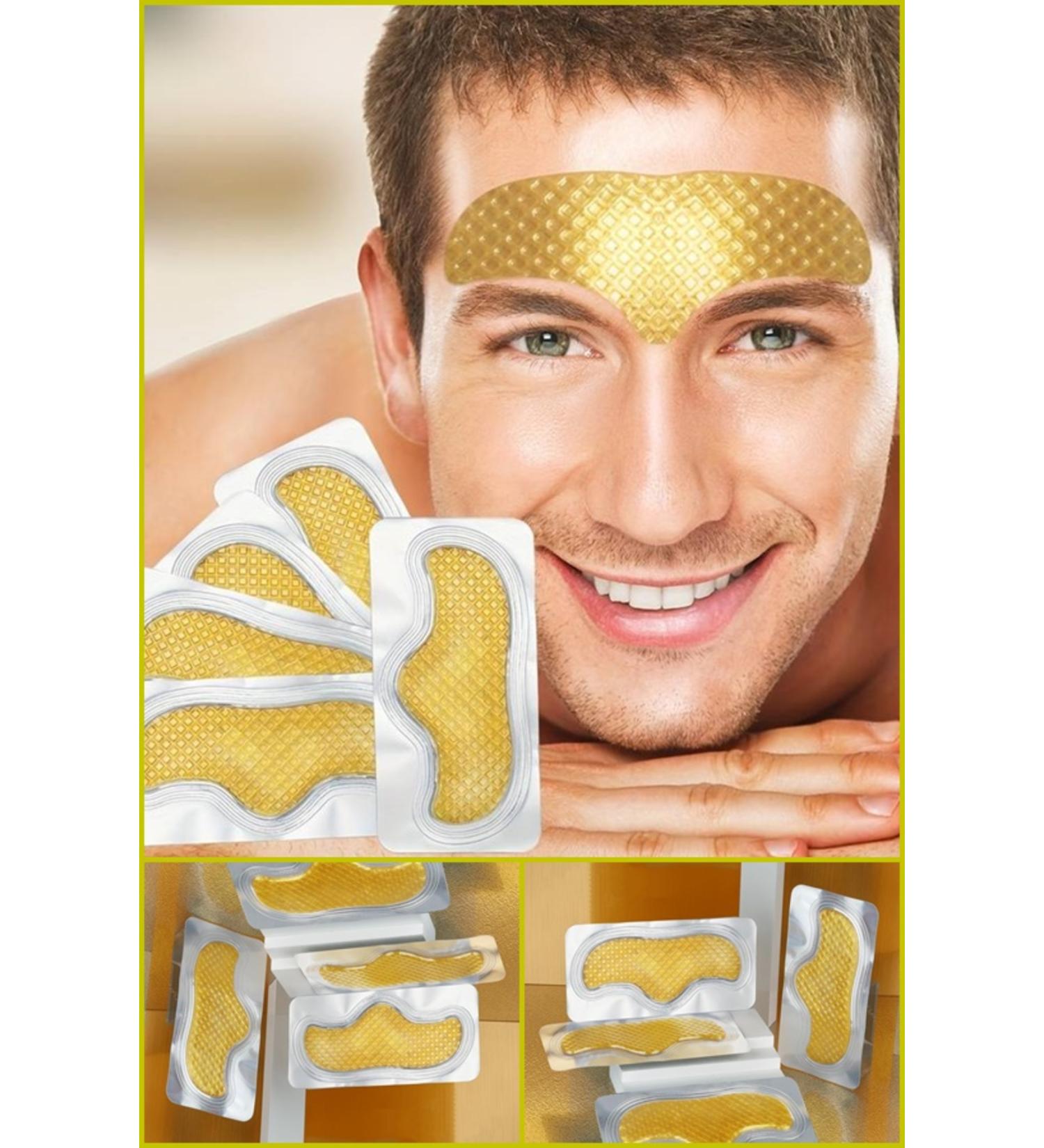 Dahaus Forehead and Eyebrow Area Collagen Mask T Mask Open Area Abundant Collagen Support Mask XLM9117 - Buy Online on GoSupps.com