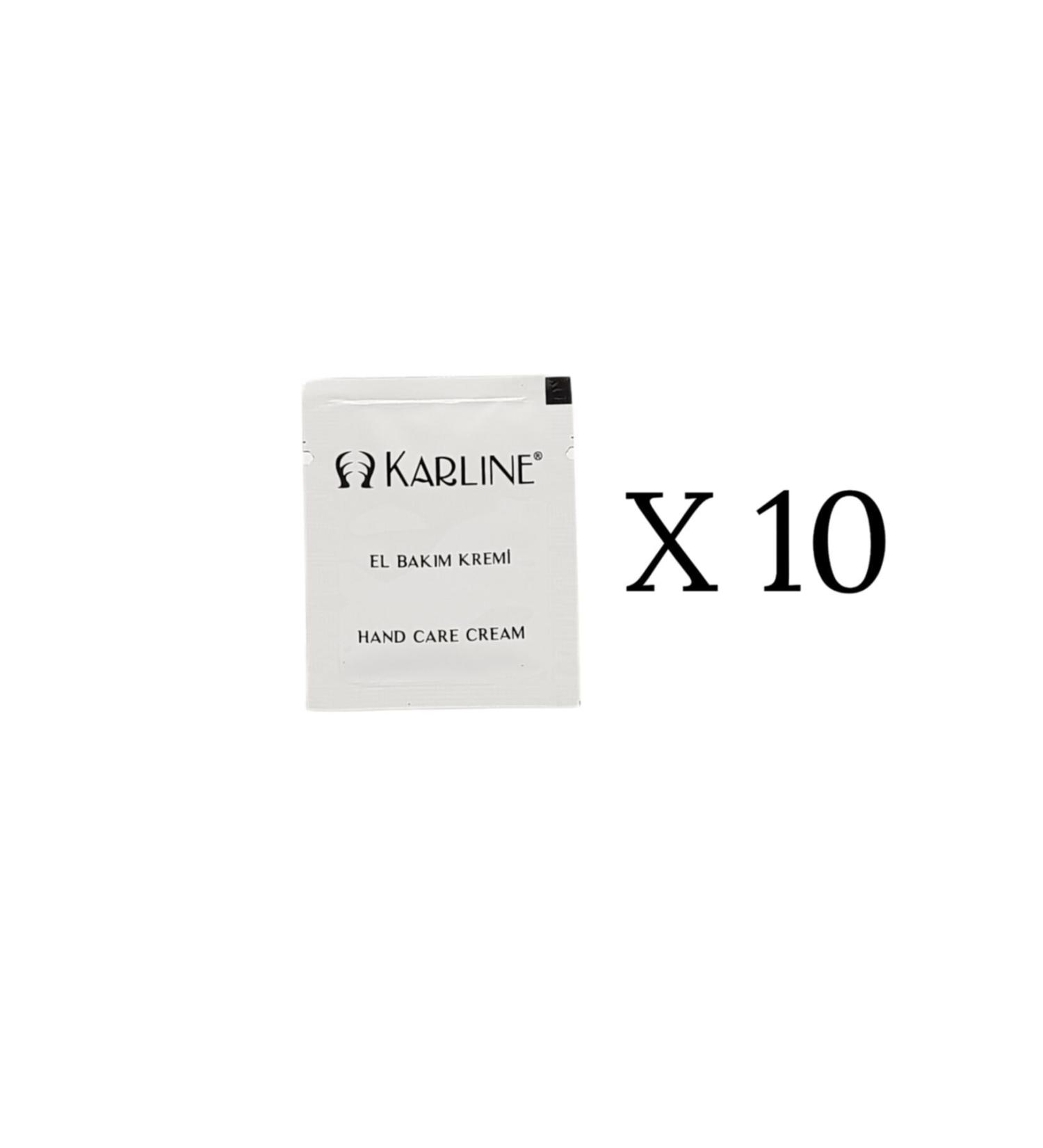 Karline Wallet Size Hand Cream 2.5 ml 10 Pieces