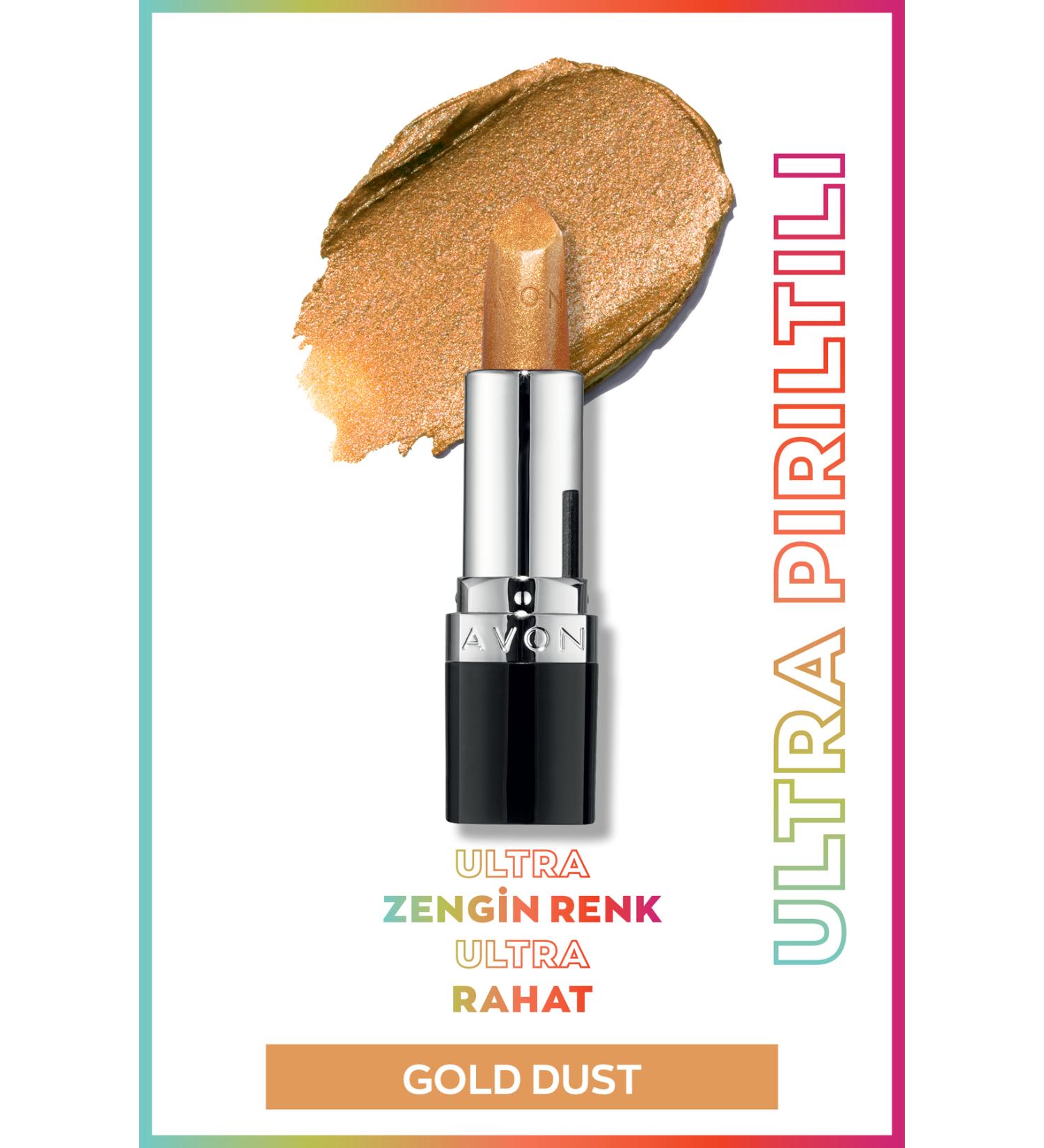 Avon Ultra Shimmer Lipstick - Gold Dust - Buy Online on GoSupps.com