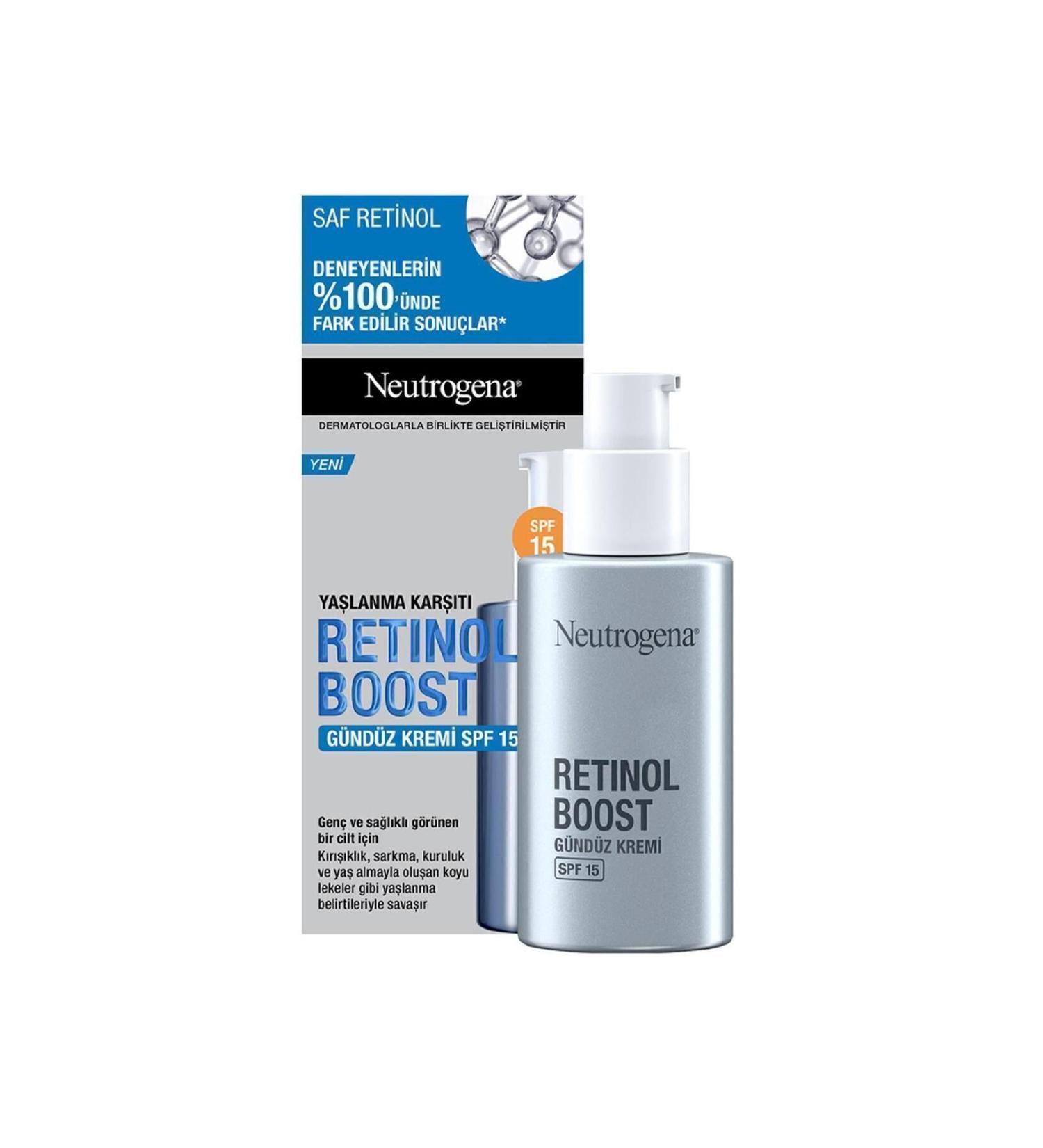Neutrogena Retinol Boost Anti-Aging Day Cream Spf 15 50 ml