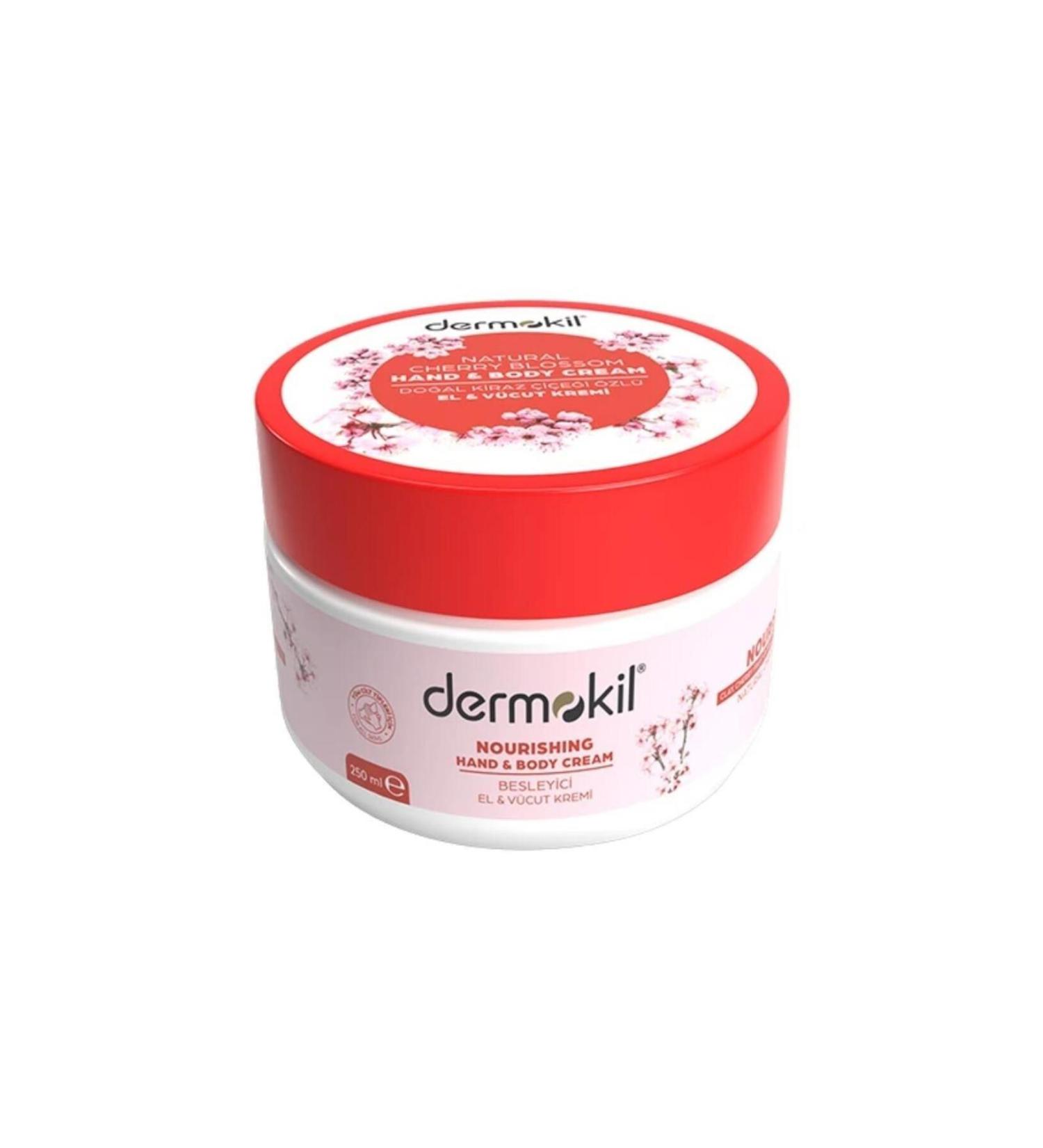 Dermokil Cherry Blossom Hand and Body Cream 250 ml