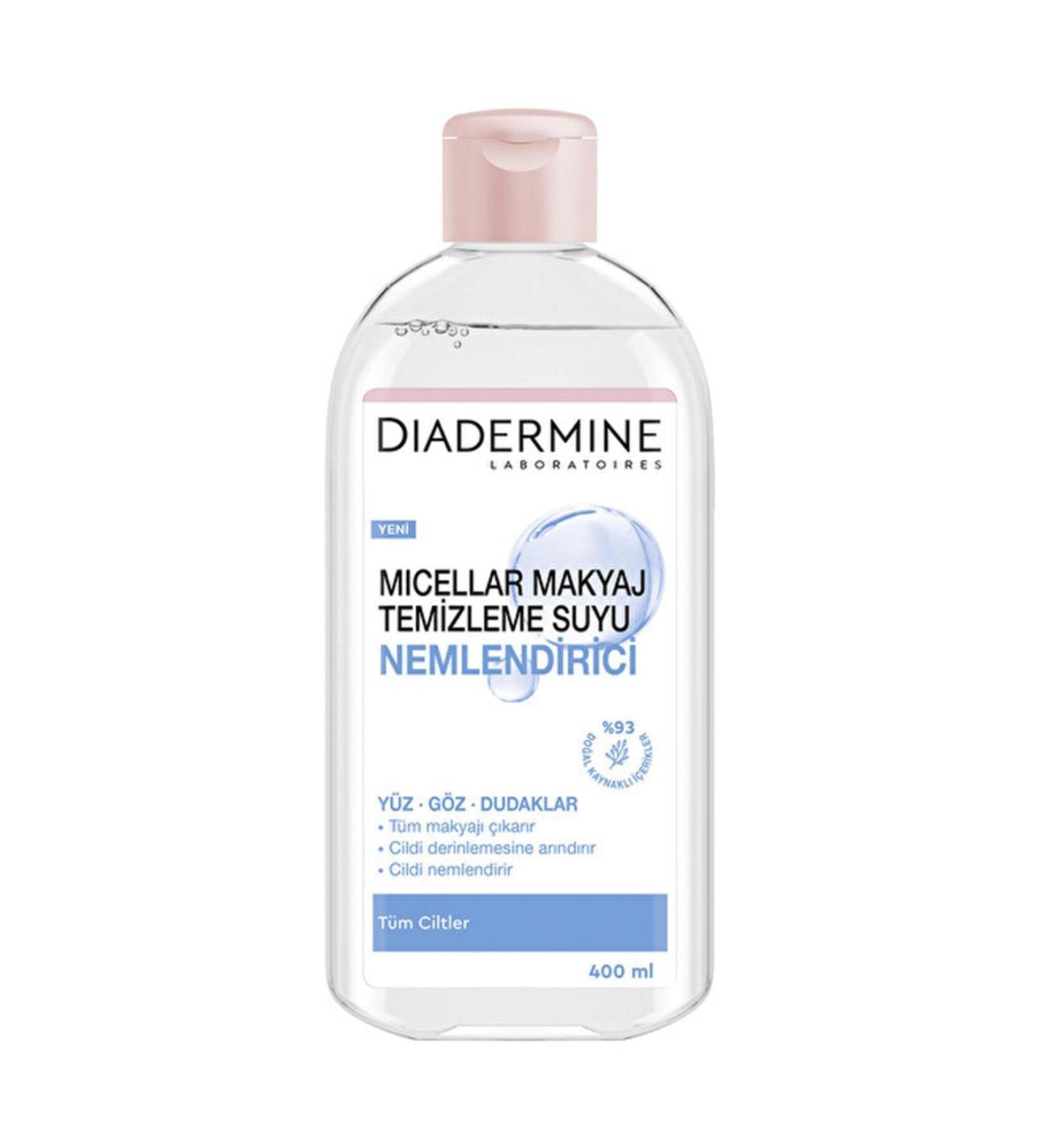 Diadermine Brand: Moisturizing Micellar Perfect Make-Up Remover Water 400 Ml Category: Face Cleanser