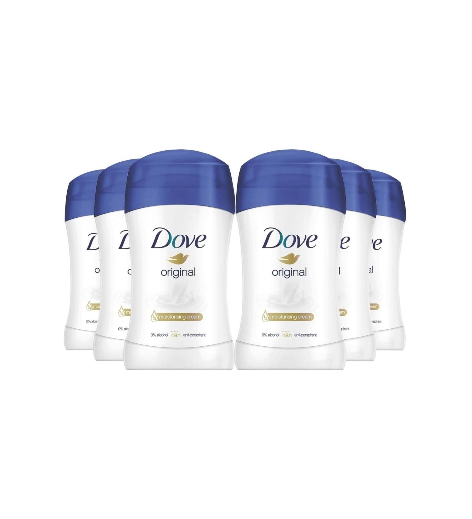 Dove Women Deodorant Original Stick 40 ml x 6 Pcs
