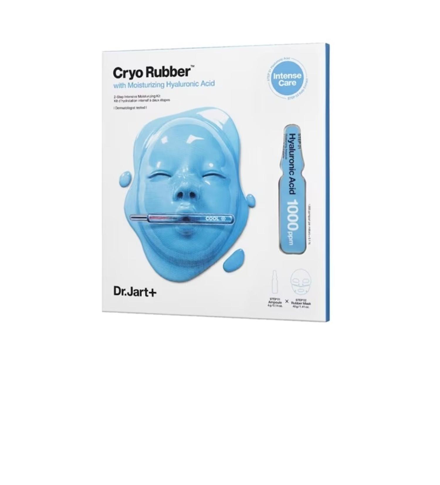 Dr.Jart Moisturizing Rubber Face Mask for Bright and Healthy Skin 4g + 40g
