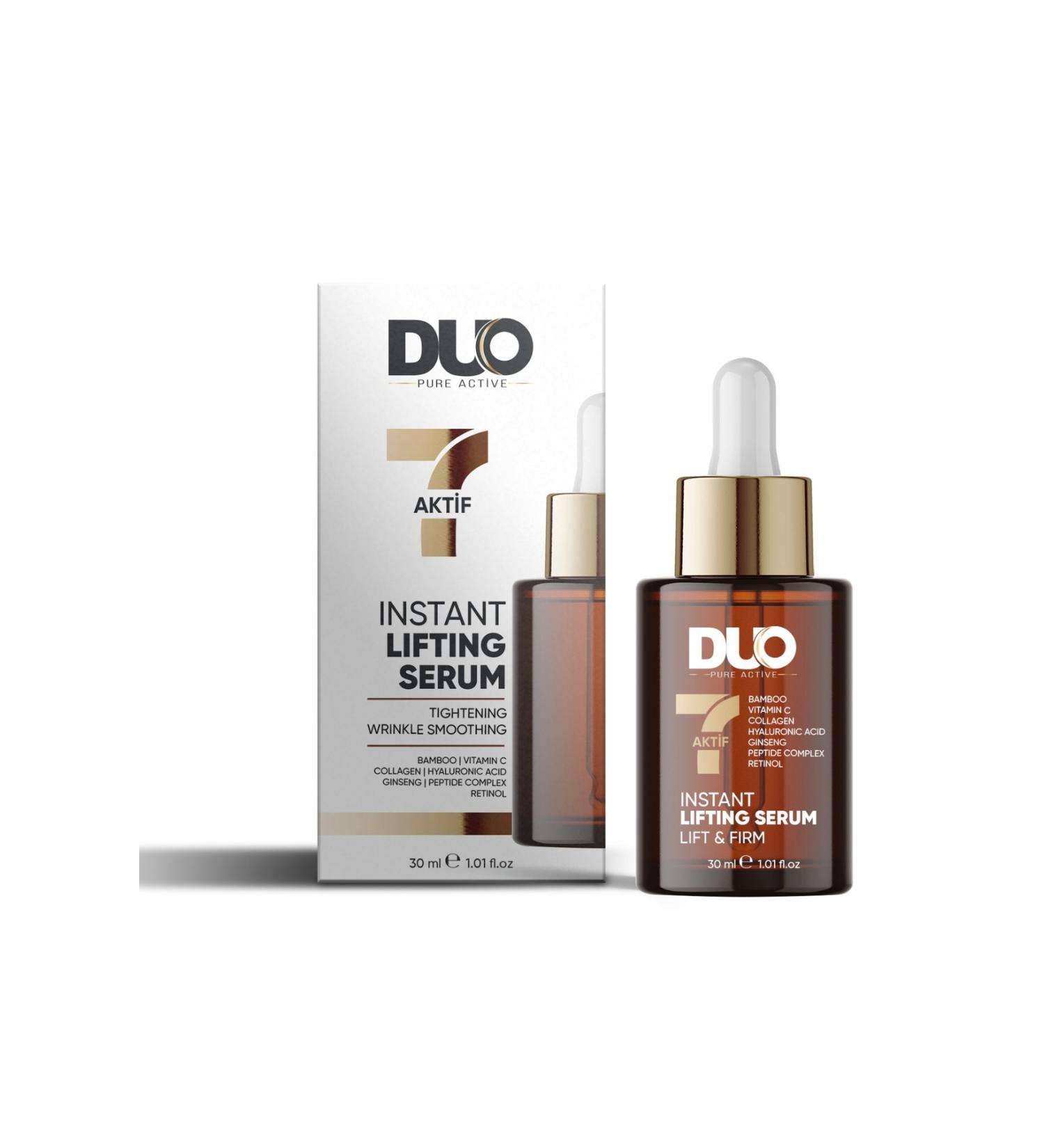 duo pure active Anti-Aging Anti-Fine Line and Anti-Wrinkle 7 Active Instant Lifting Serum