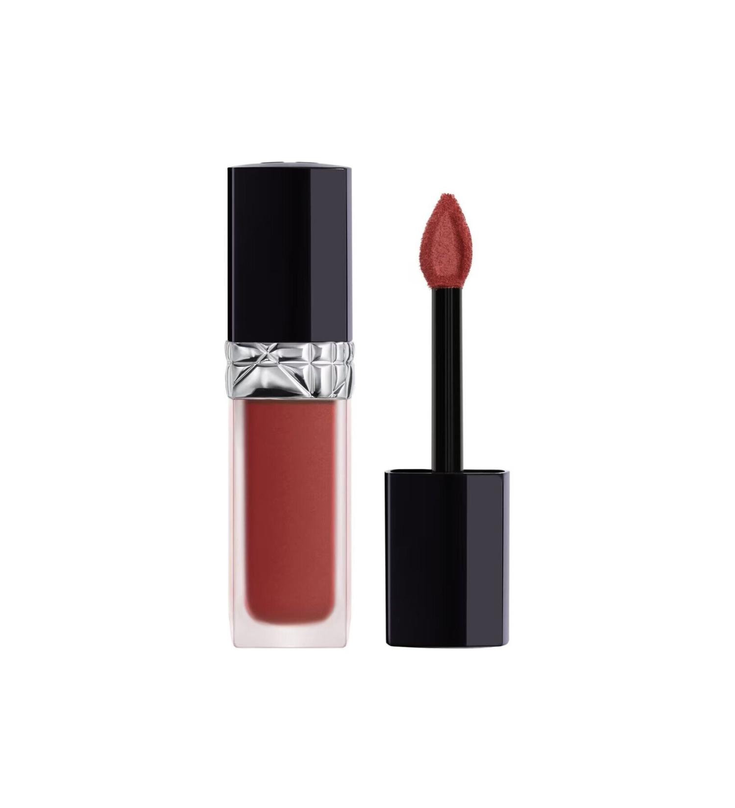 Dior D OR 458 - Forever Paris Rouge Dior Forever -12 Hours Lasting Vivid Matte Finish Liquid Lipstick 6 ml