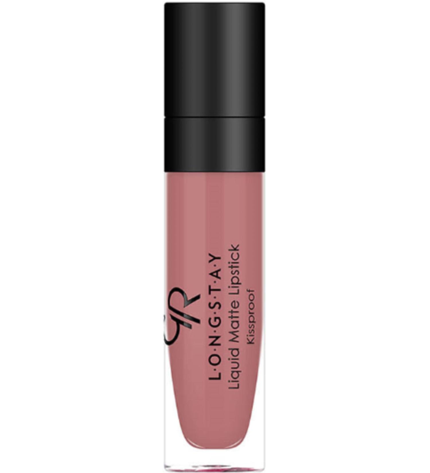 Golden Rose Matte and Long-Stay Lipstick No:34