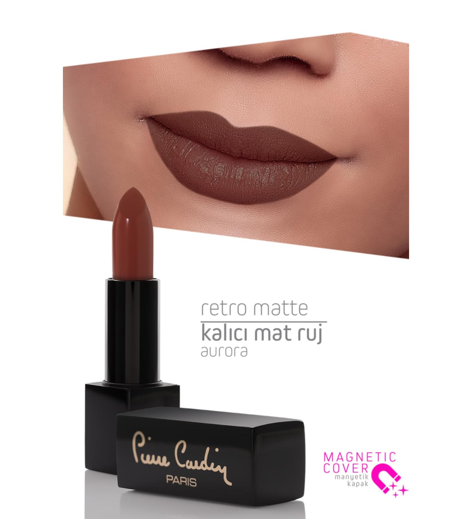 Pierre Cardin Retro Matte Lipstick - Aurora - 146