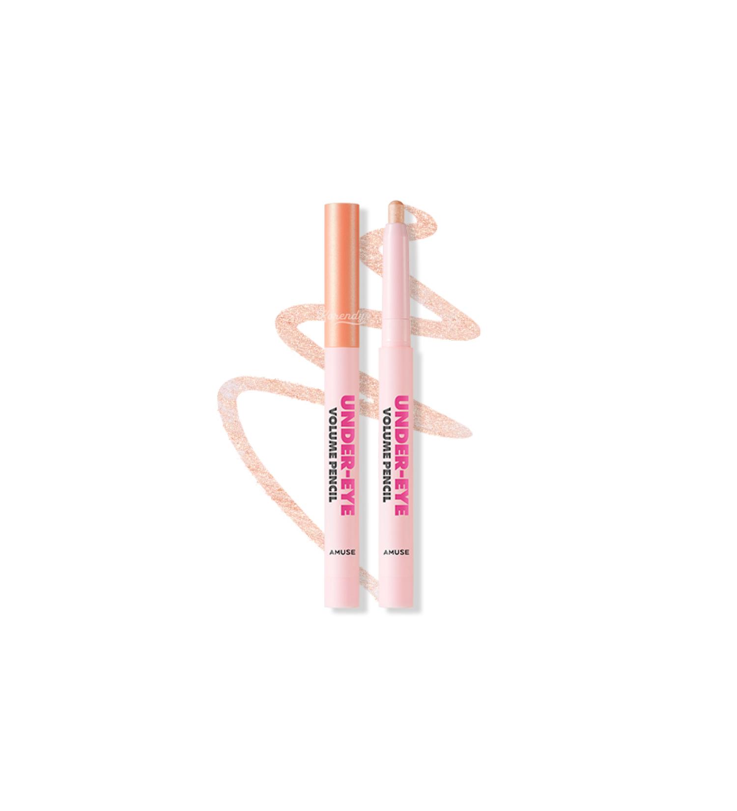 Amuse Under-Eye Volume Pencil-Plumping Brightening Hyaluronic Acid Under-Eye Pencil#02PEACHNATURAL