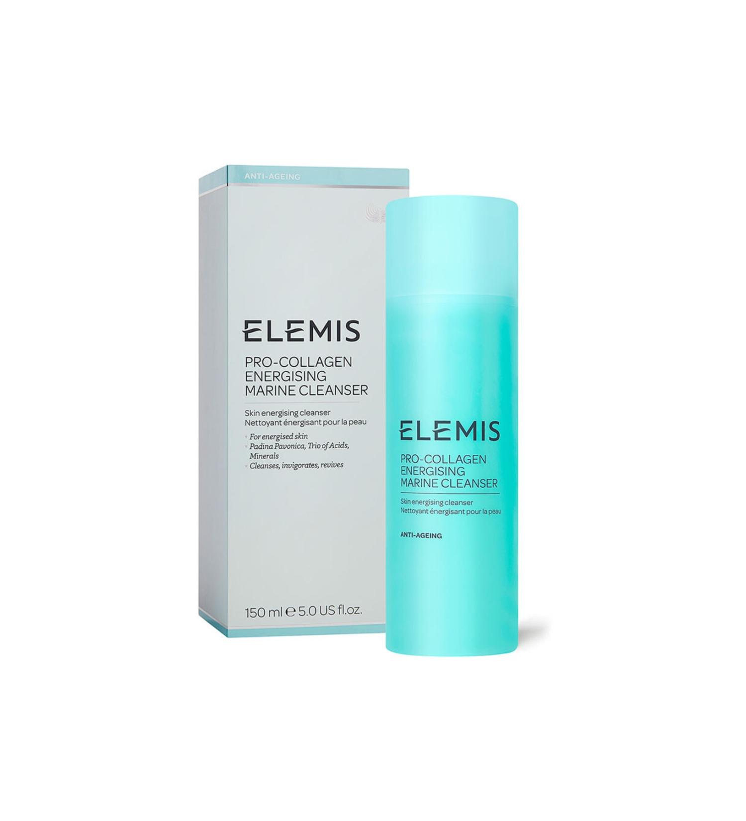Elemis Pro-collagen Energizing Marine Cleanser - Moisturizing and Purifying Luxury Facial Cleansing Gel 150 Ml
