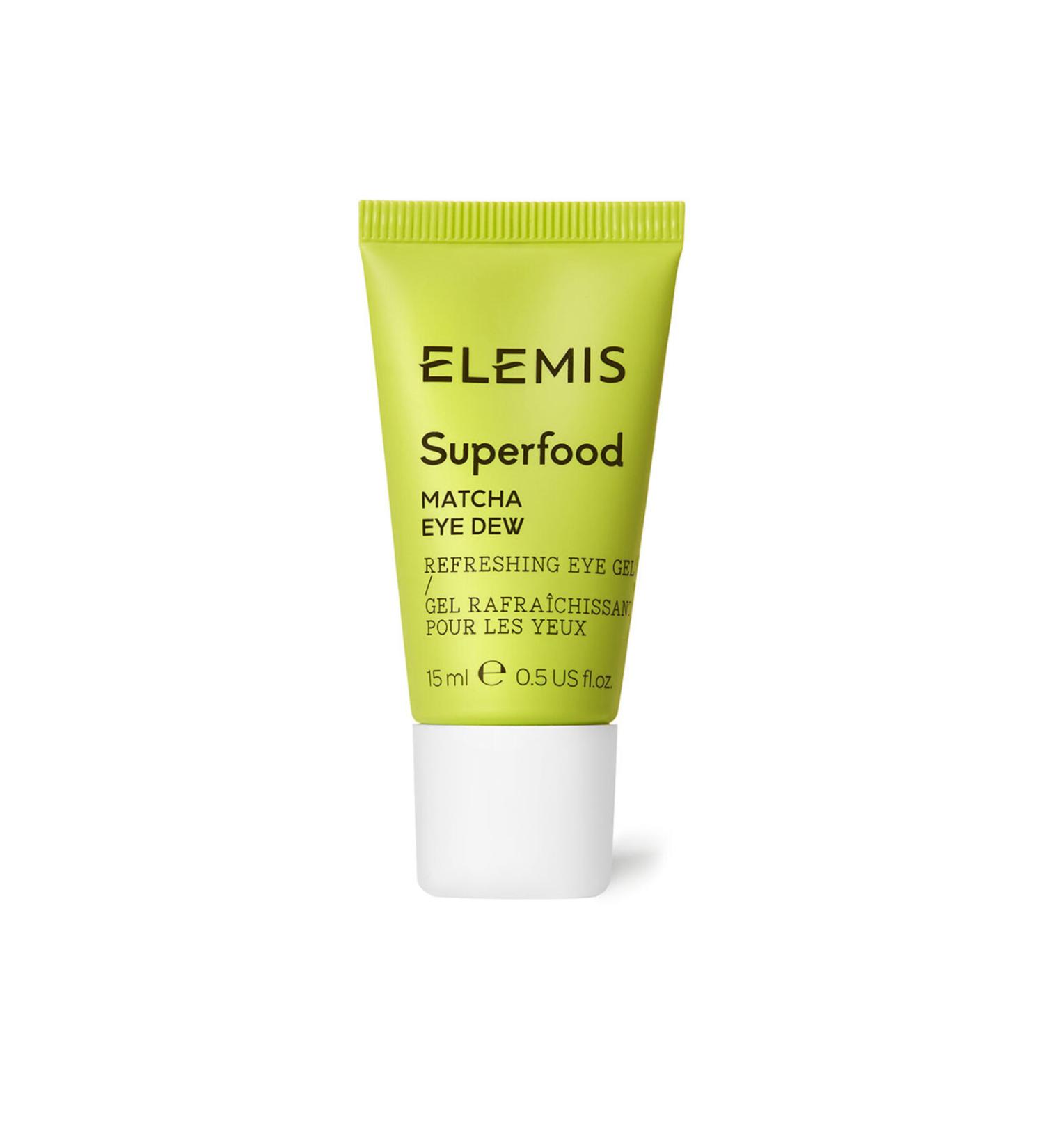 Elemis Superfood Matcha Eye Dew - Matcha Tea Eye Gel That Reduces Under-Eye Puffiness and Brightens 15 ml - Buy Online on GoSupps.com