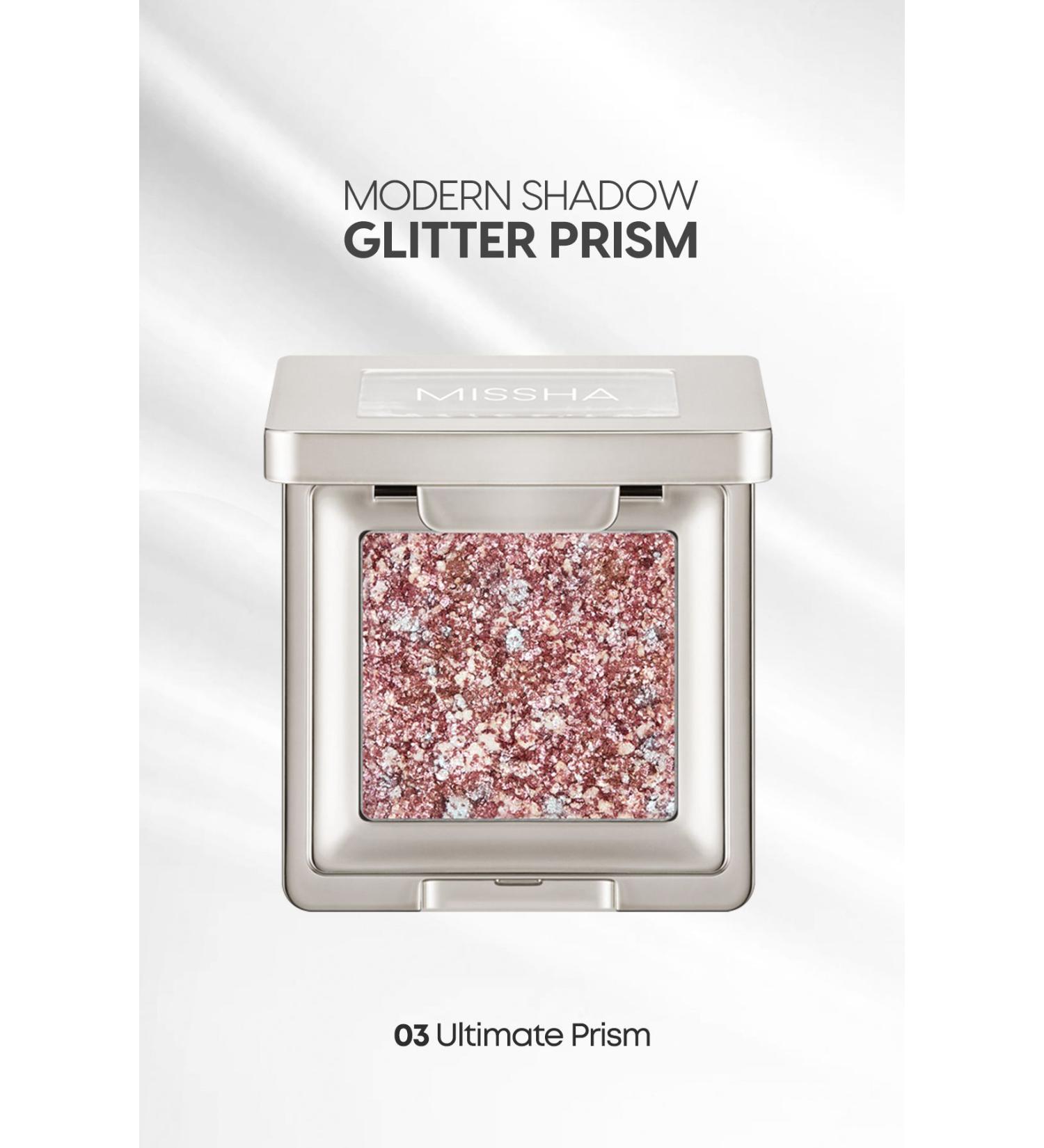 Missha Non-Clumping Handmade Holographic Glitter Eyeshadow Modern Shadow Glitter Prism (No.3 Ultimate Prism) - Buy Online on GoSupps.com