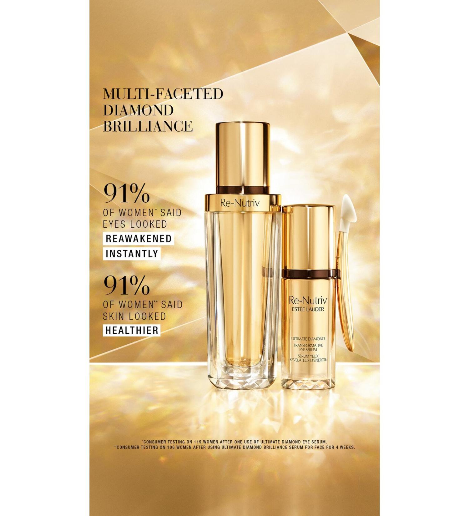 Estee Lauder Luxury Skin Serum - Re-nutriv Ultimate Diamond Transformative Brilliance Serum (REFILL) - 30 ml - Buy Online on GoSupps.com