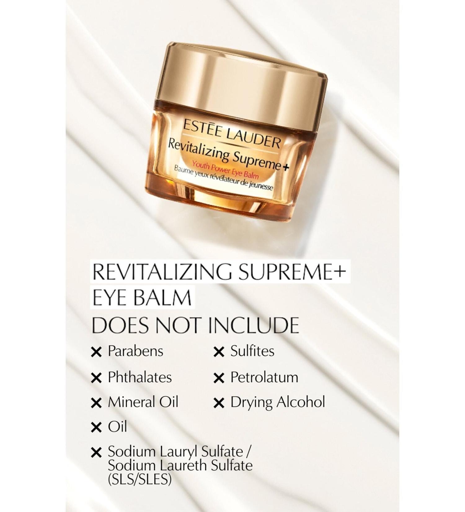 Estee Lauder REVITALIZING-MULTI-PURPOSE ANTI-AGING BR GHTENING EYE CREAM-15ML PASS .1984