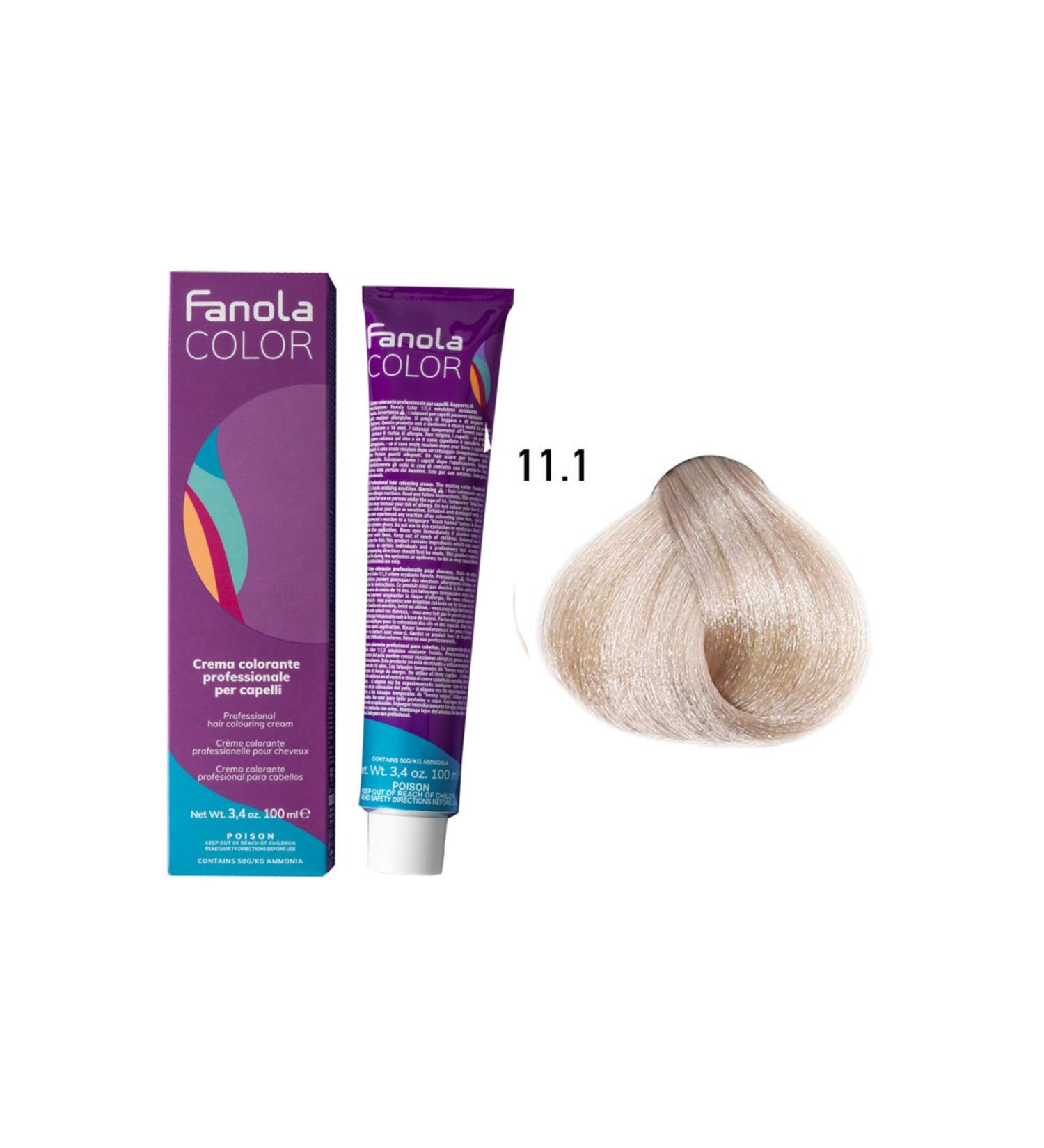 Fanola Color 100ml Platinum Ash Blonde 11.1
