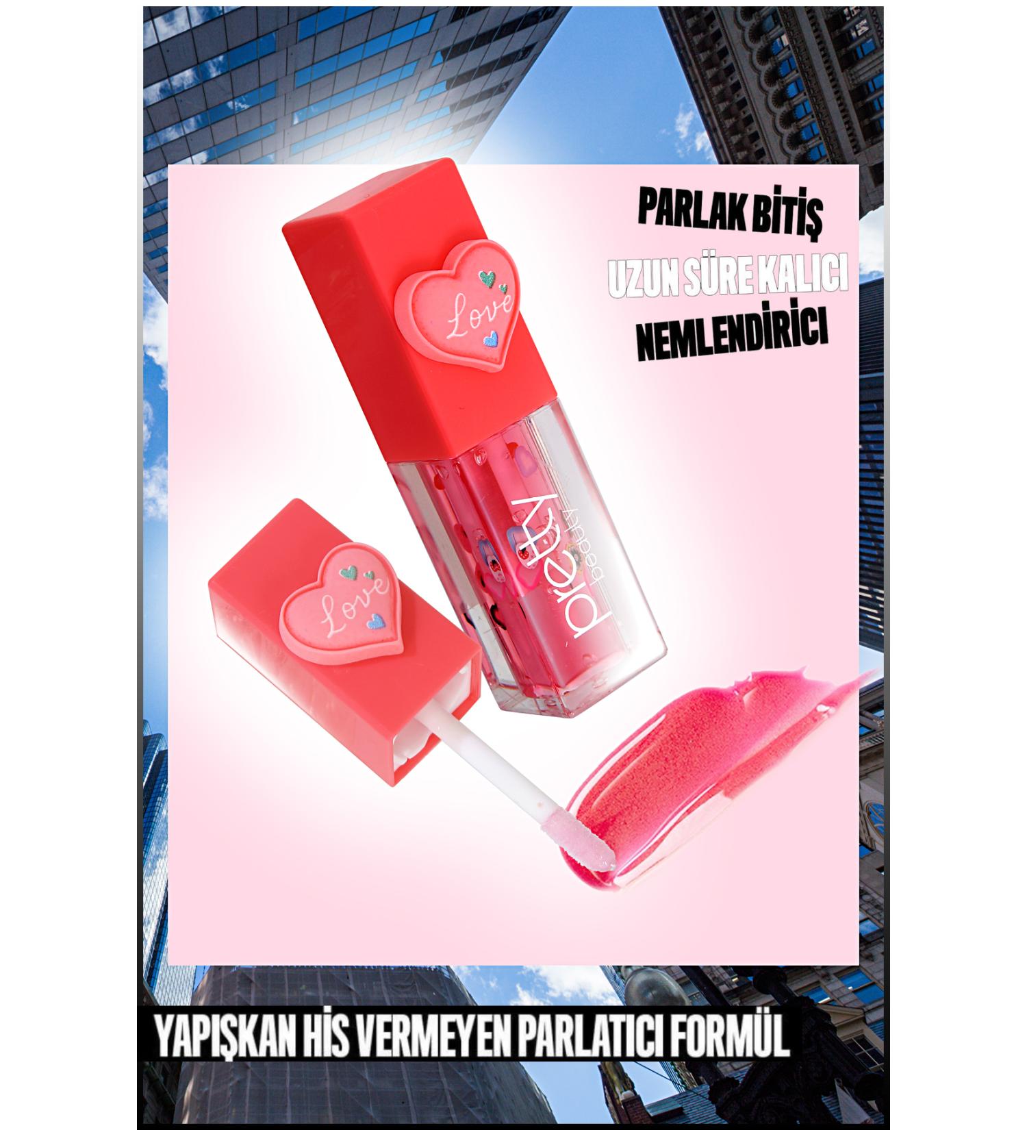 Faberlic Lip Code Shimmering Liquid Lipstick Dark Pink 5.0 ml