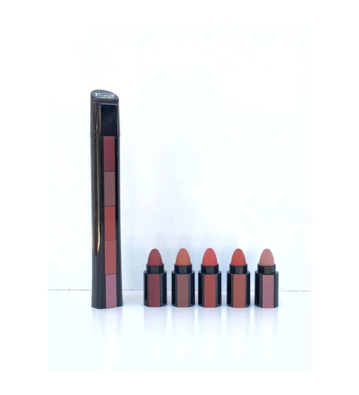 Roes a Rose Cosmetics Rose Matryoshka Model Layer Lipstick & Matte Lipstick