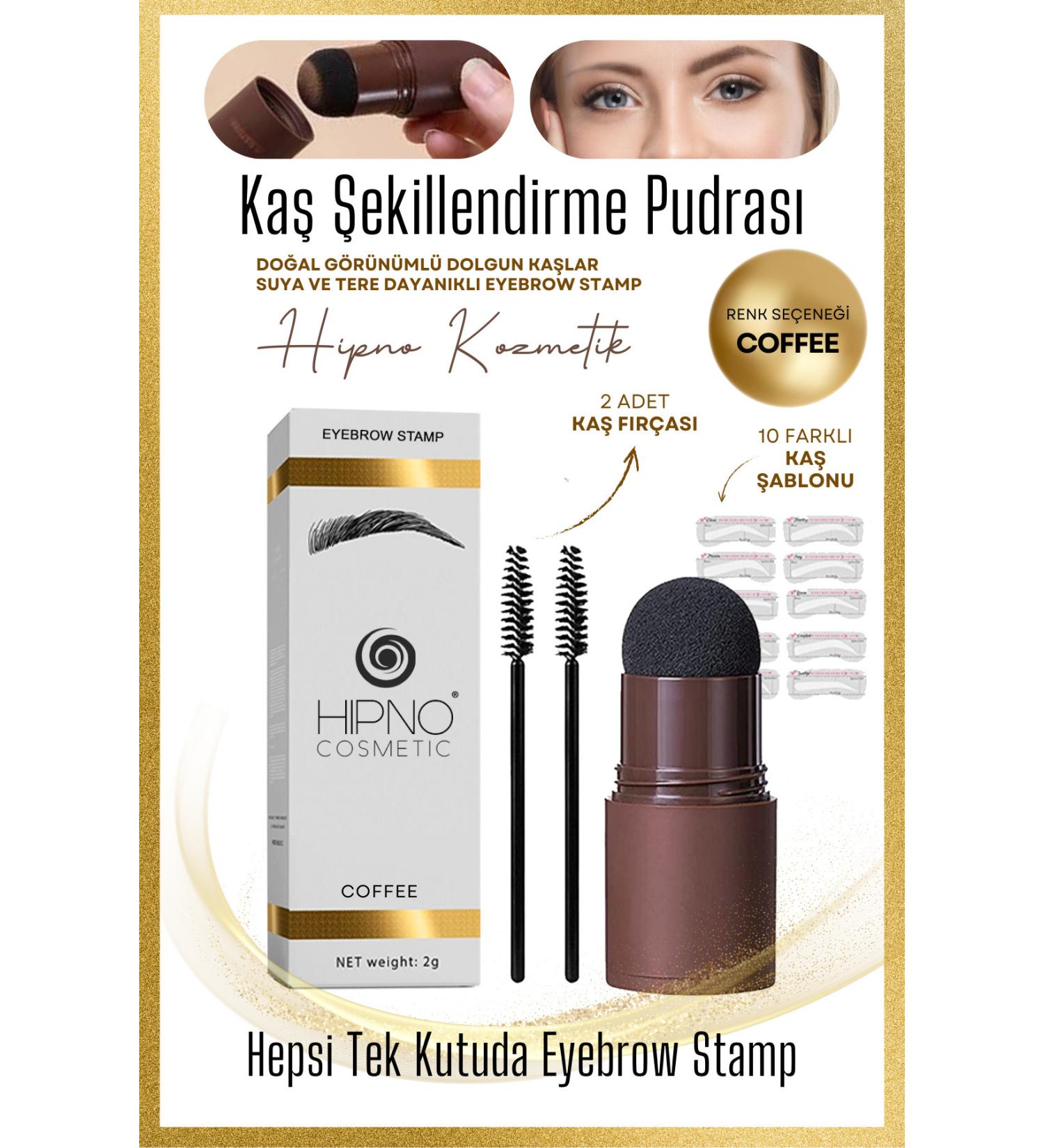 Eyebrow Stamp Eyebrow Stamp Eyebrow Powder and Shaping Kit - Coffee (EYEBROW POWDER EYEBROW SHADOW) - Buy Online on GoSupps.com