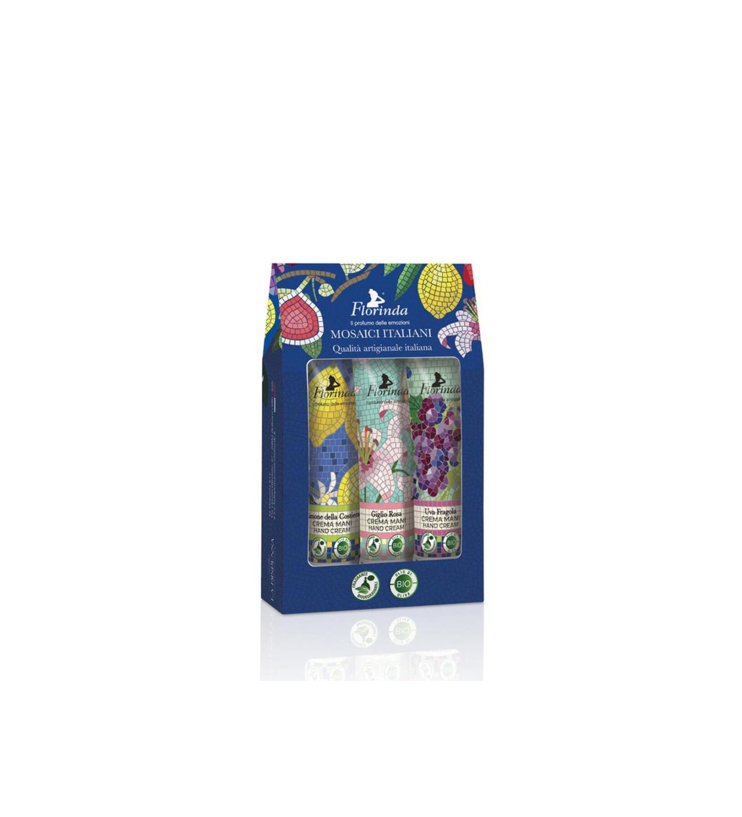 Florinda Mosaic Mixed Hand Cream 30ML Set of 3