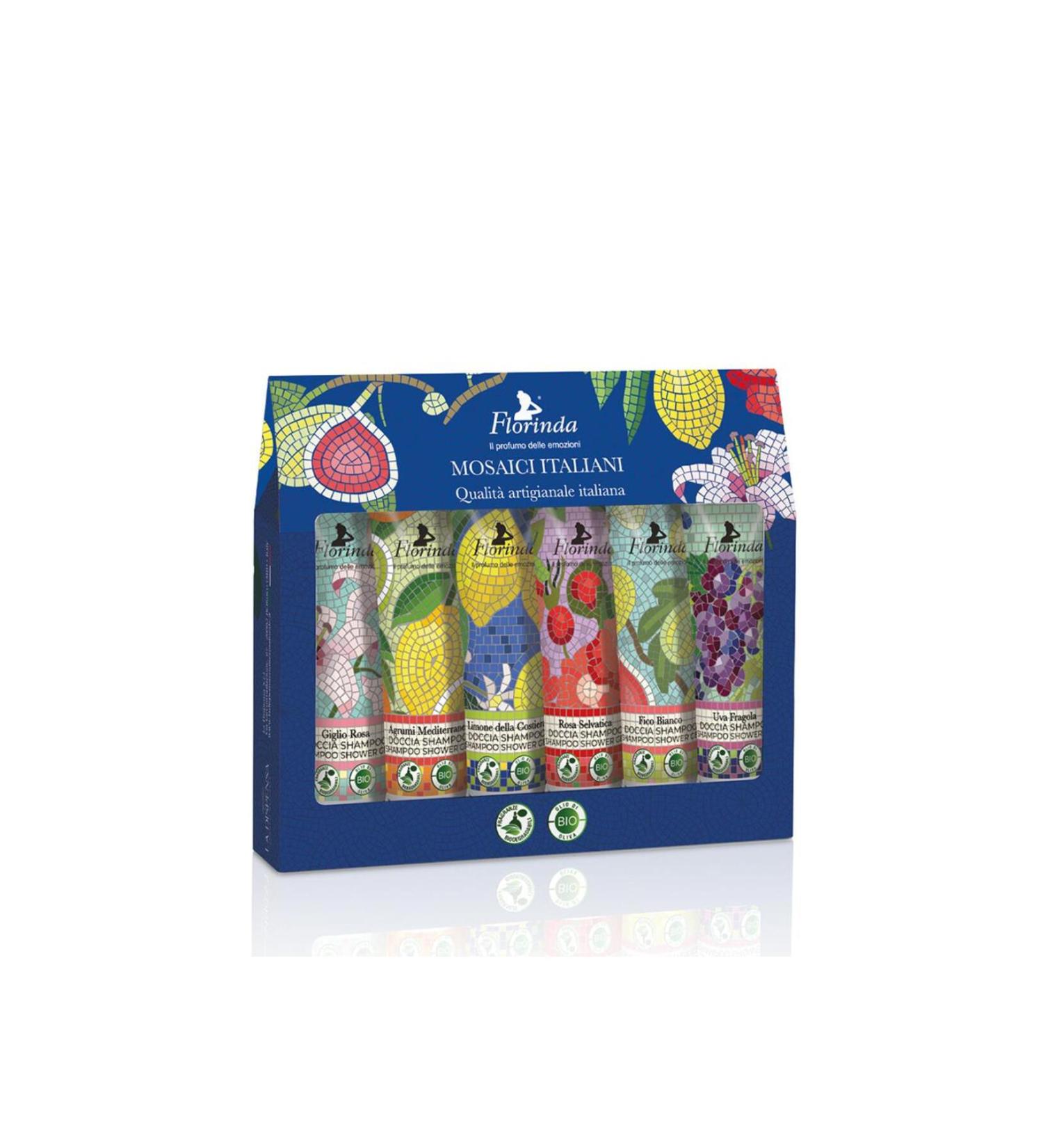 Florinda Mosaic Mixed Shower Shampoo 30ML Set of 6