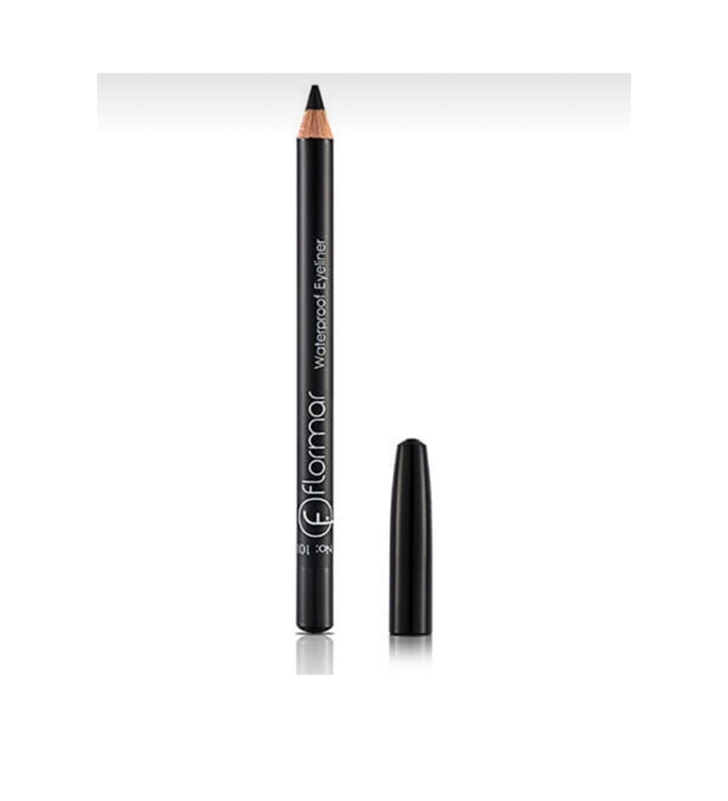 Flormar Black Eyeliner - Waterproof Eyeliner 101 Black Ice 8690604109012 Eyeliner