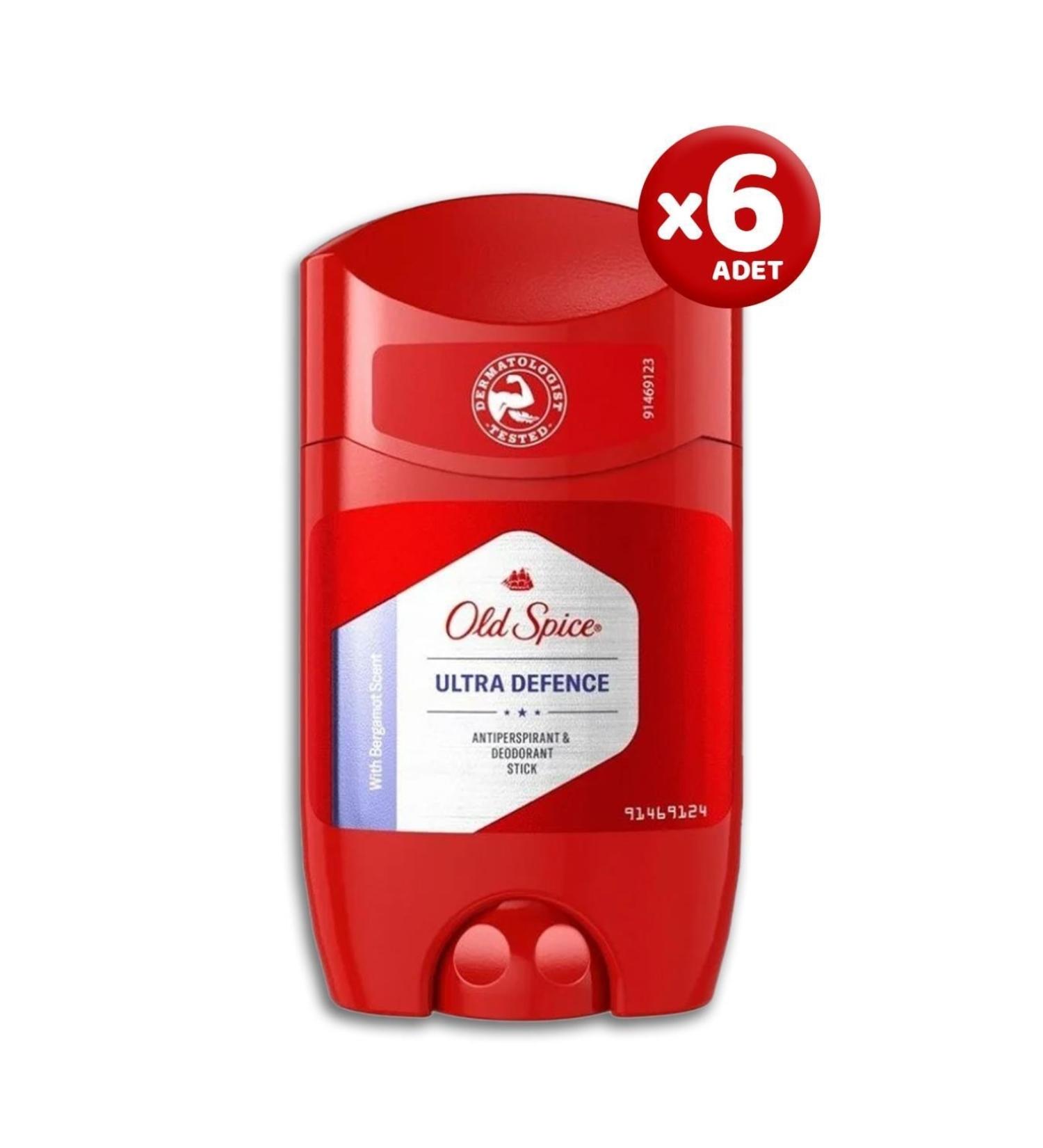 Old Spice Ultra Defence Deodorant Stick 50 Ml - 6 Adet