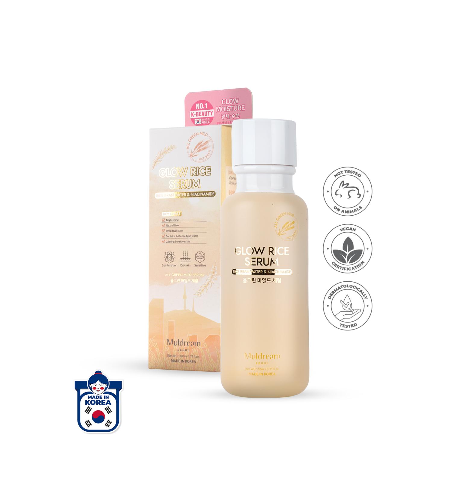 Muldream Sensitive Skin Brightening Repairing Moisturizing Serum 110ml