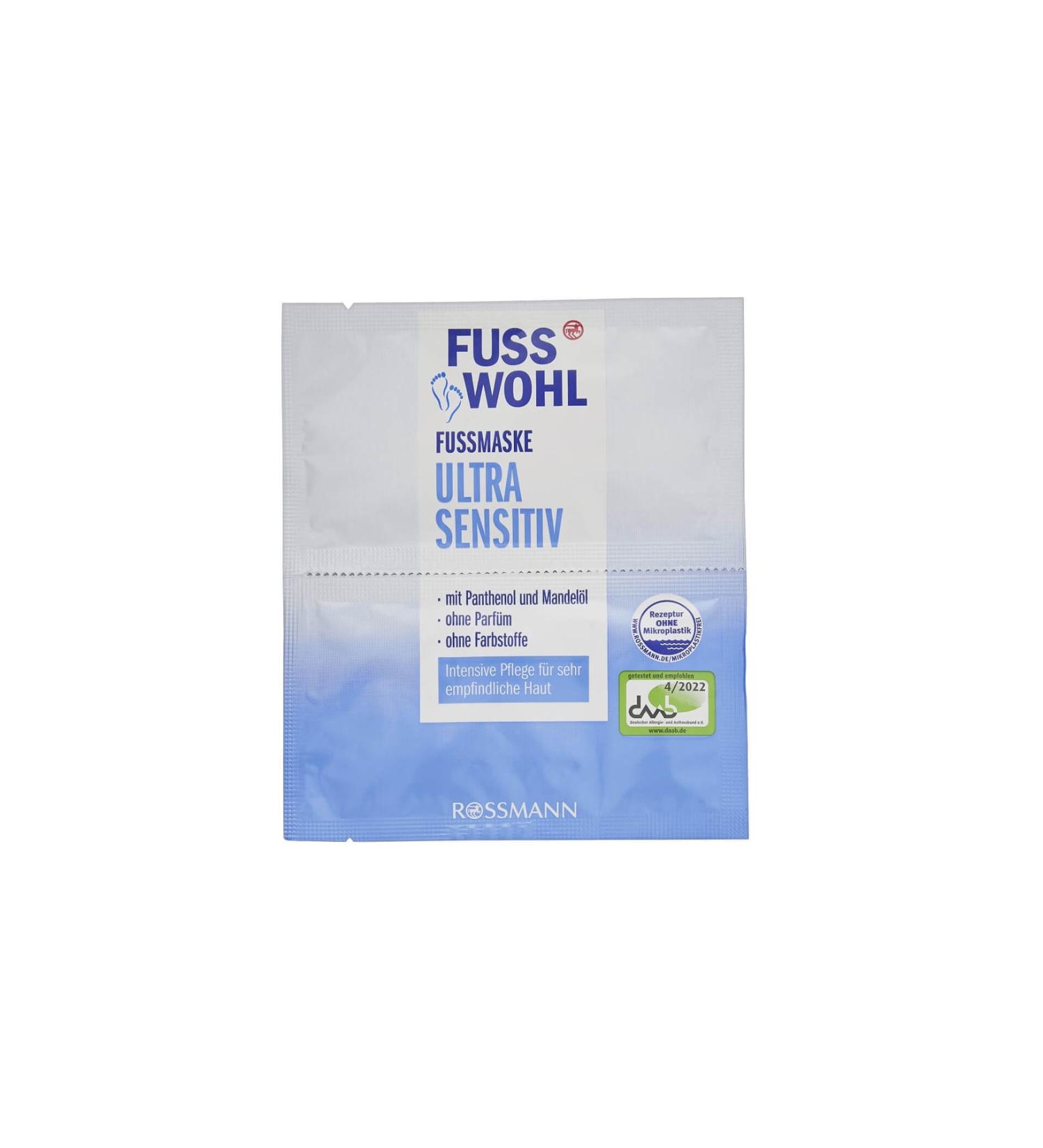 Fusswohl Foot Mask - Ultra Sensitive - 20 ml