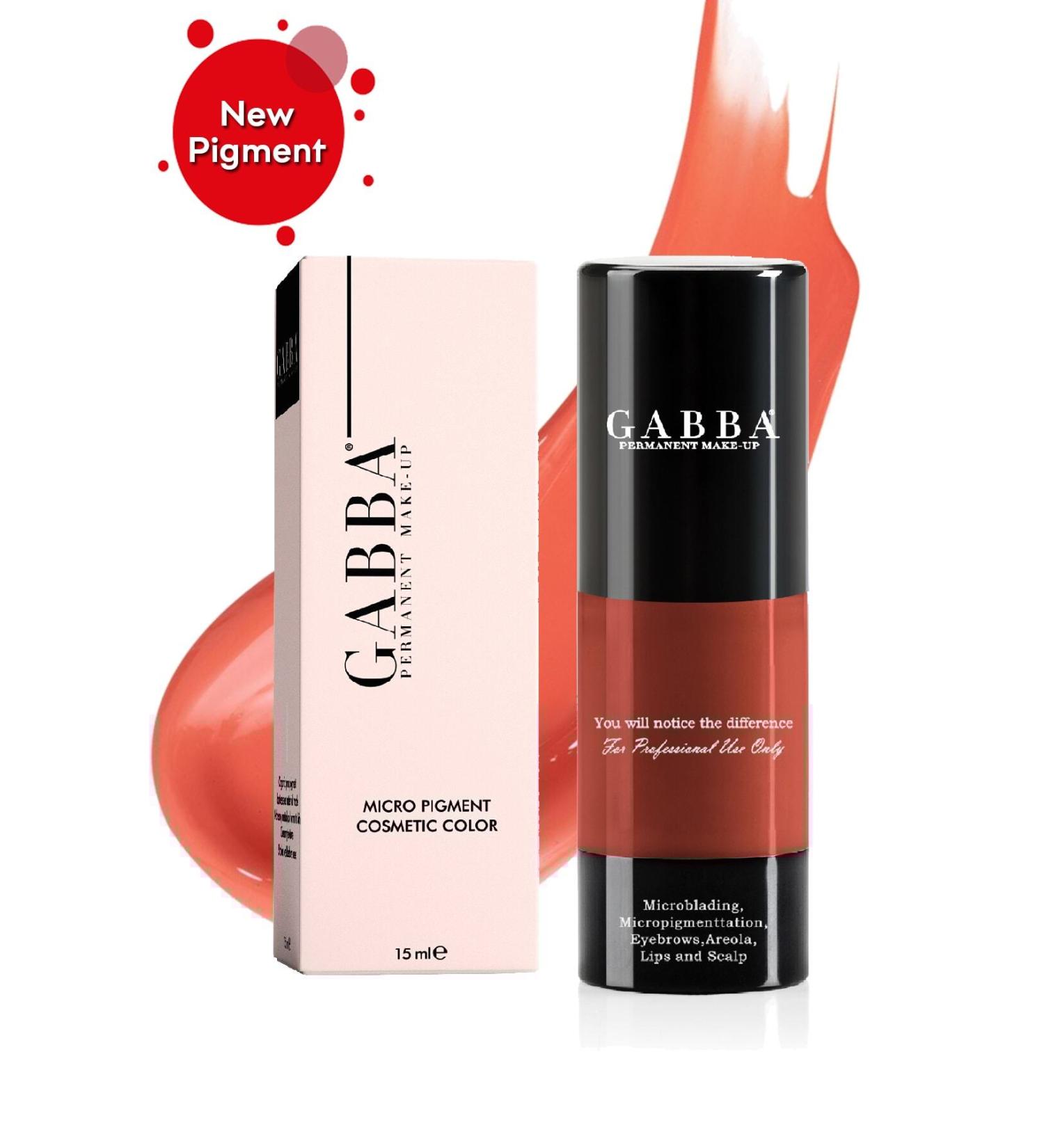 GABBA PERMANENT MAKE-UP 424 Barbara Lip Color Permanent Lip Color Permanent Makeup Lip Contour Paint 15 Ml - Buy Online on GoSupps.com