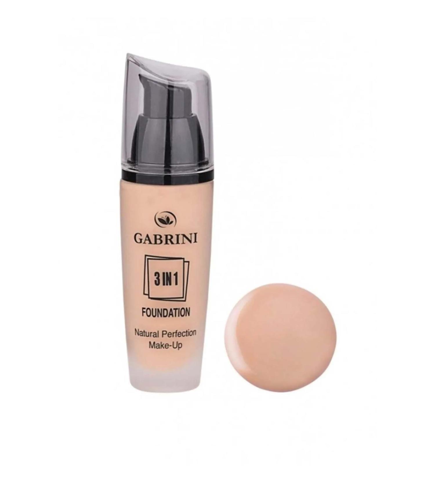 Gabrini 3 In 1 Foundation Natural Perfection Make Up 02