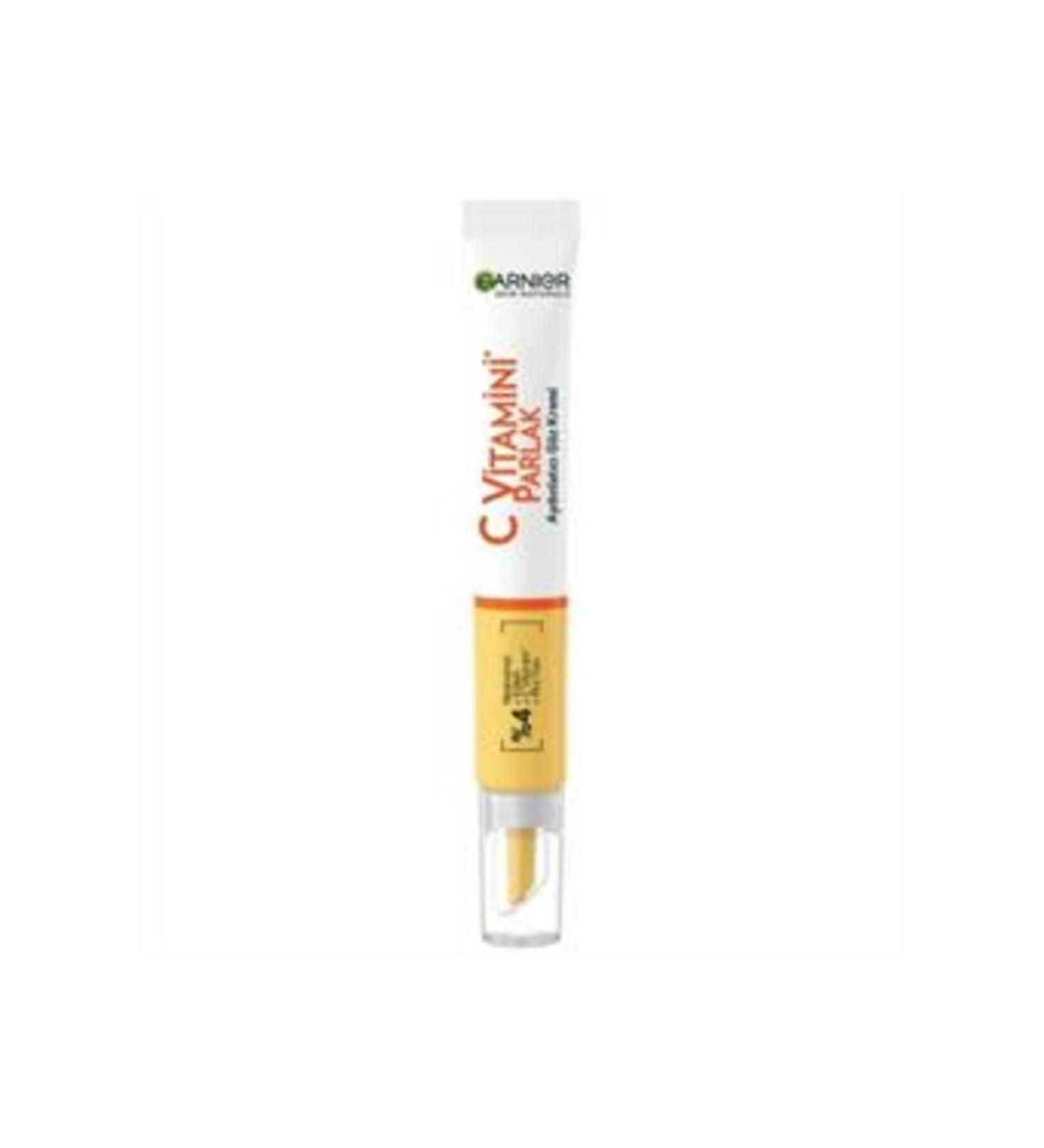 Garnier ( CLAY MASK GIFT ) Garnier Vitamin C Brightening Eye Cream 15ml ( 1 PIECE )