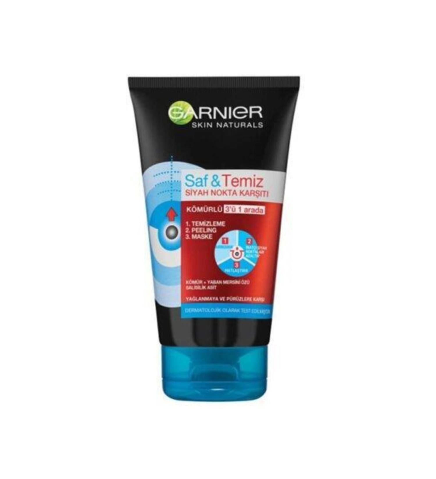 Garnier Pure and Clean Charcoal 3 in 1