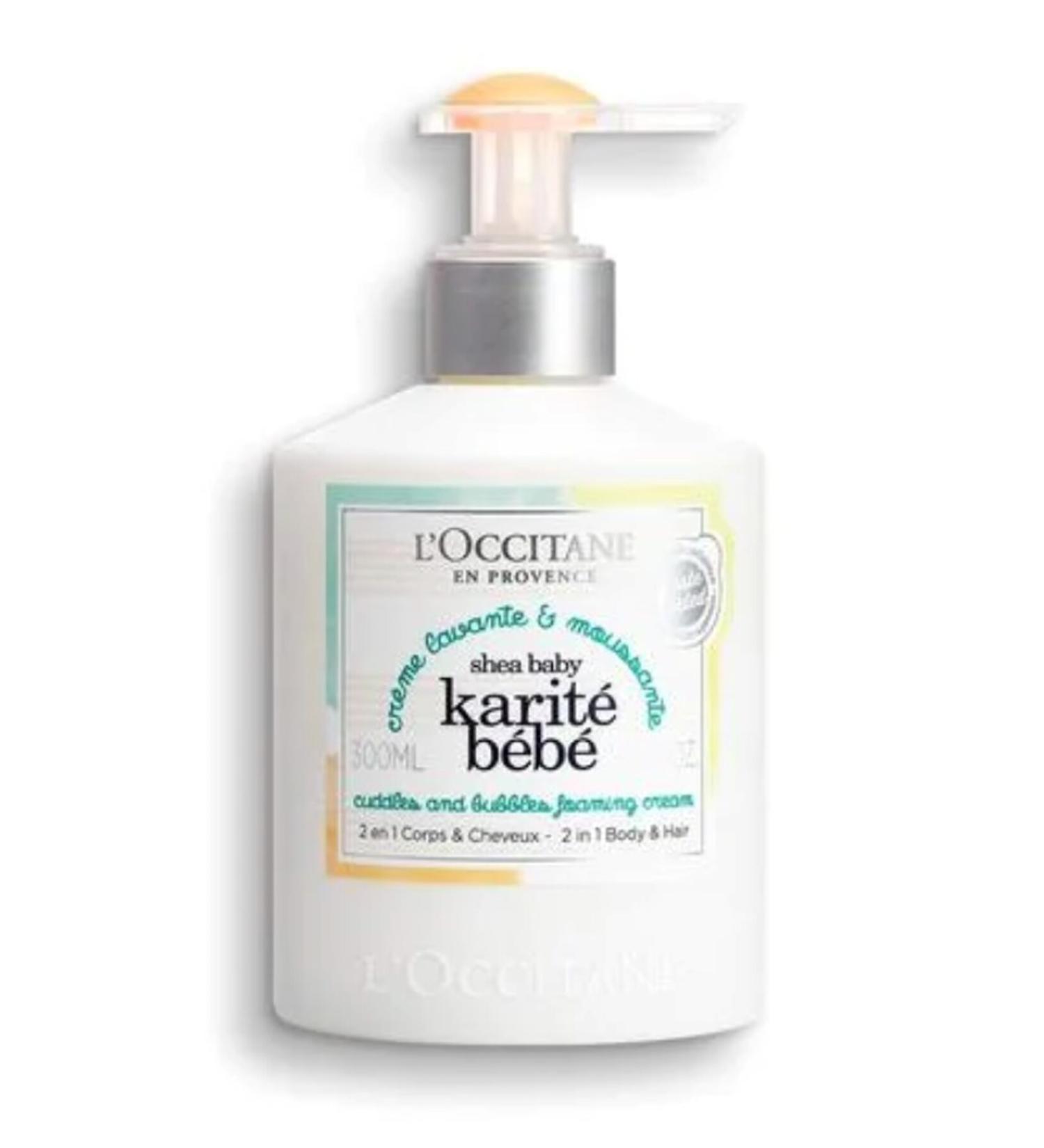 L'Occitane Shea Baby Hair and Body Shampoo 300 ML