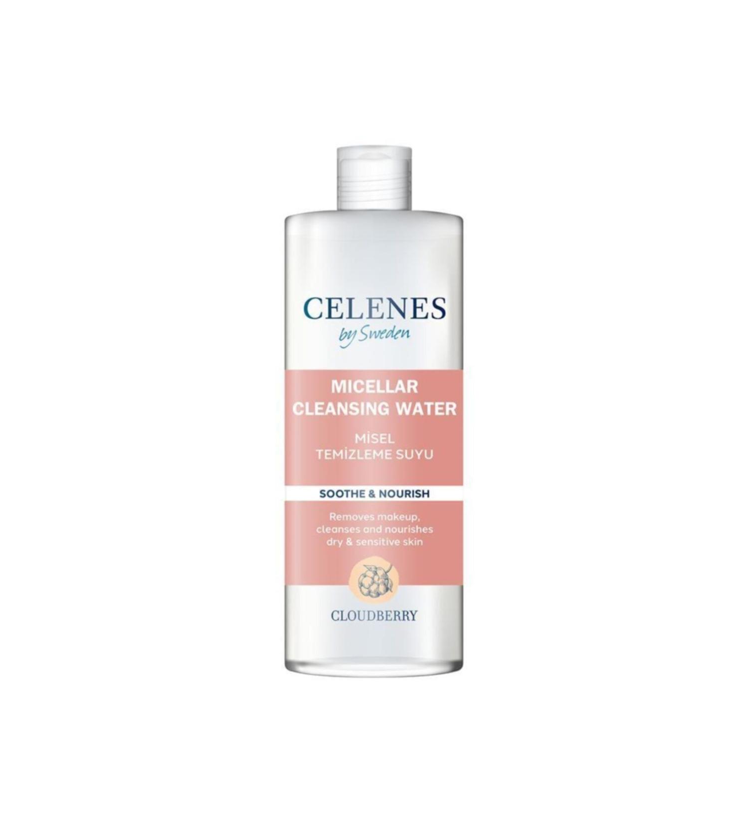 Celeste Celenes By Sweden Cloudberry Micellar Cleansing Water 250 Ml