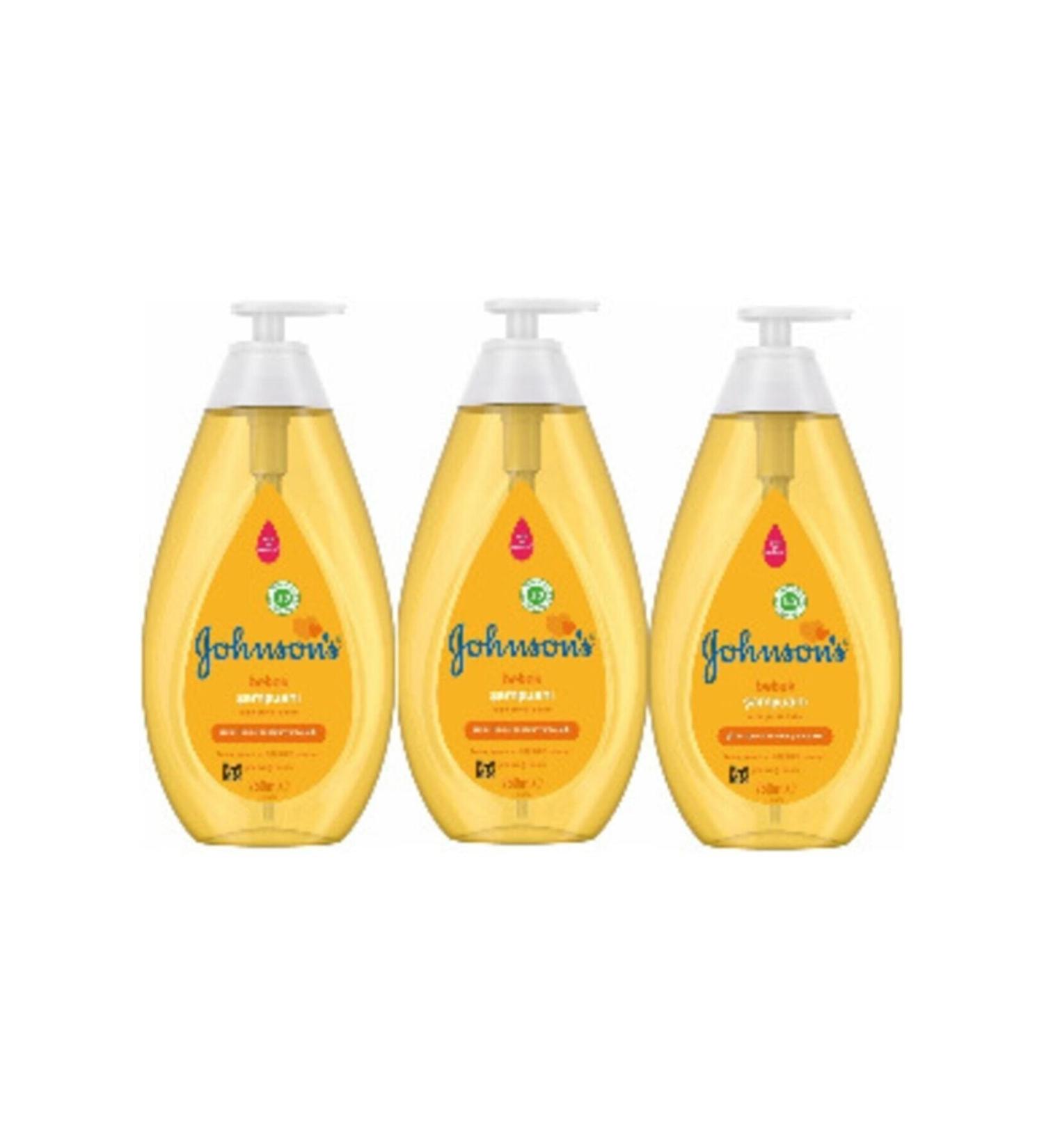 Johnson's Johnson Baby Shampoo 750 Ml (3 Pieces)