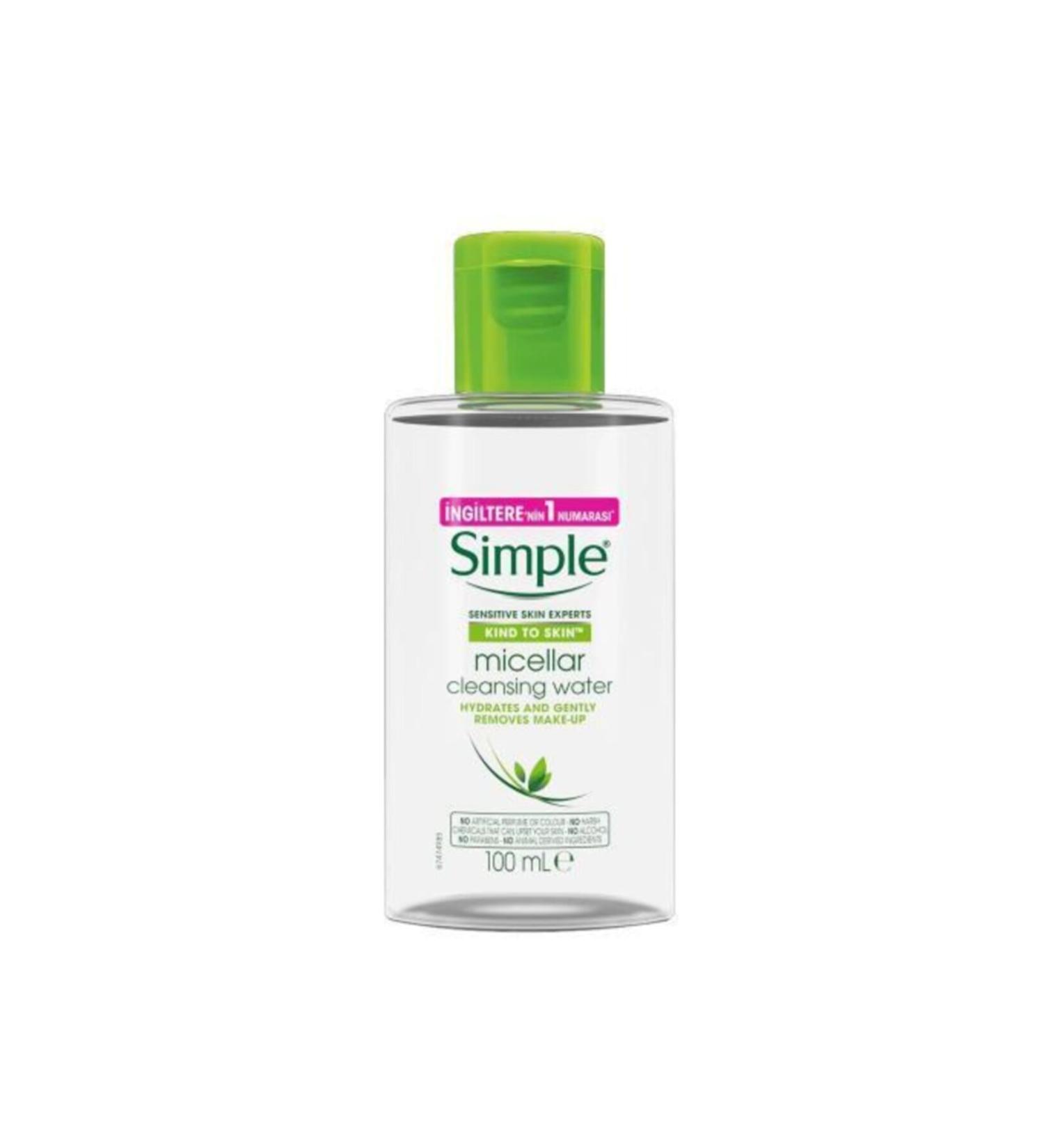 Simple Micellar Make-Up Remover Water 100 Ml