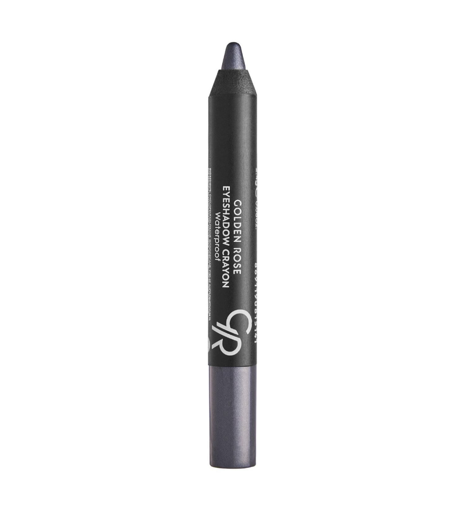 Golden Rose Eyeshadow Crayon Waterproof No: 03 Dark Gray - Waterproof Pencil Eyeshadow - 8691190815035 - Buy Online on GoSupps.com
