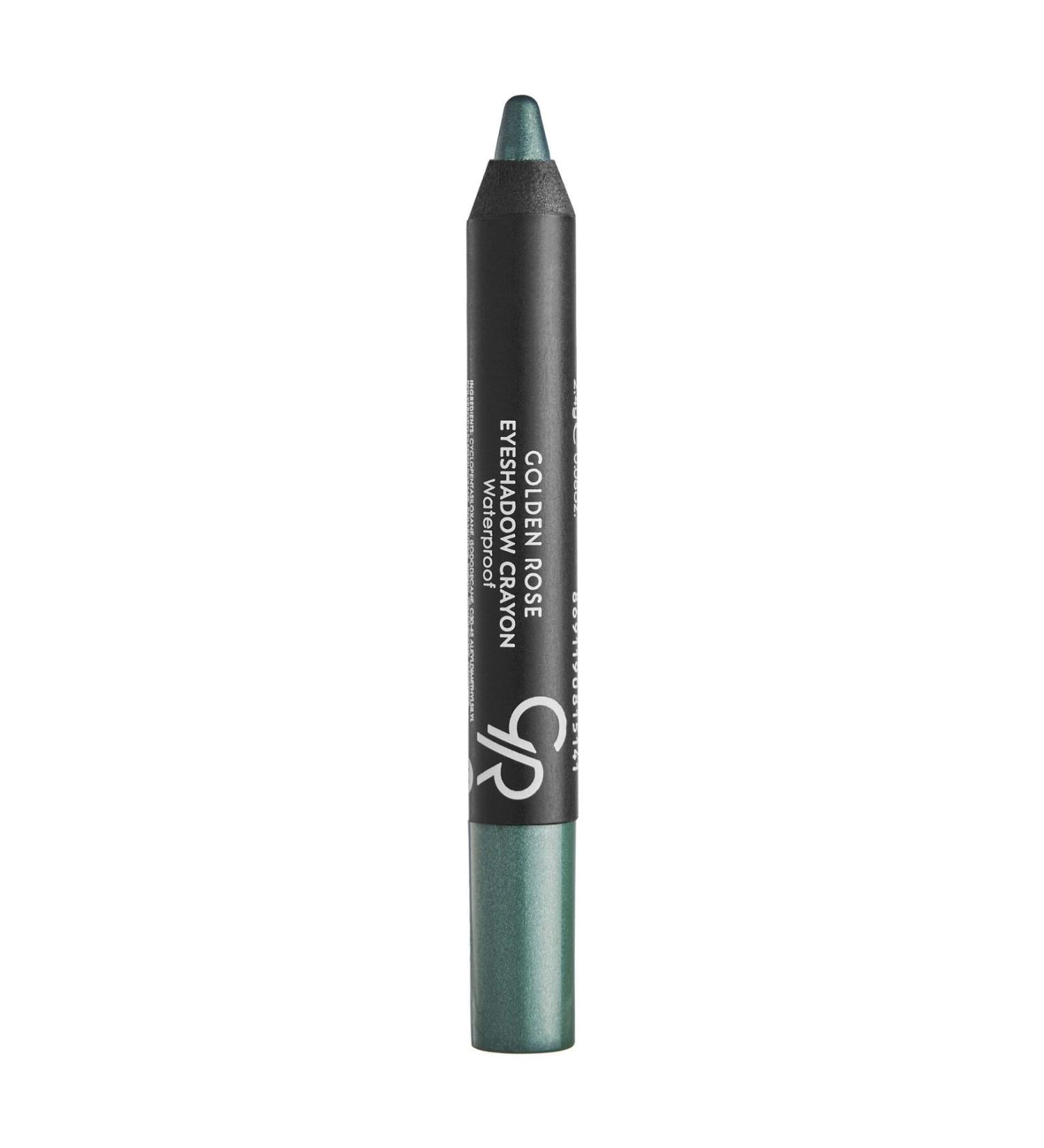 Golden Rose Eyeshadow Crayon Waterproof No: 10 Emerald - Waterproof Pencil Eyeshadow - 8691190815103 - Buy Online on GoSupps.com