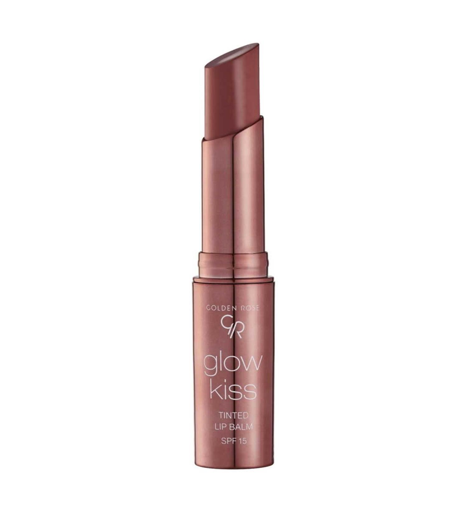 Golden Rose Glow Kiss Tinted Lip Balm 01 Vanilla Latte