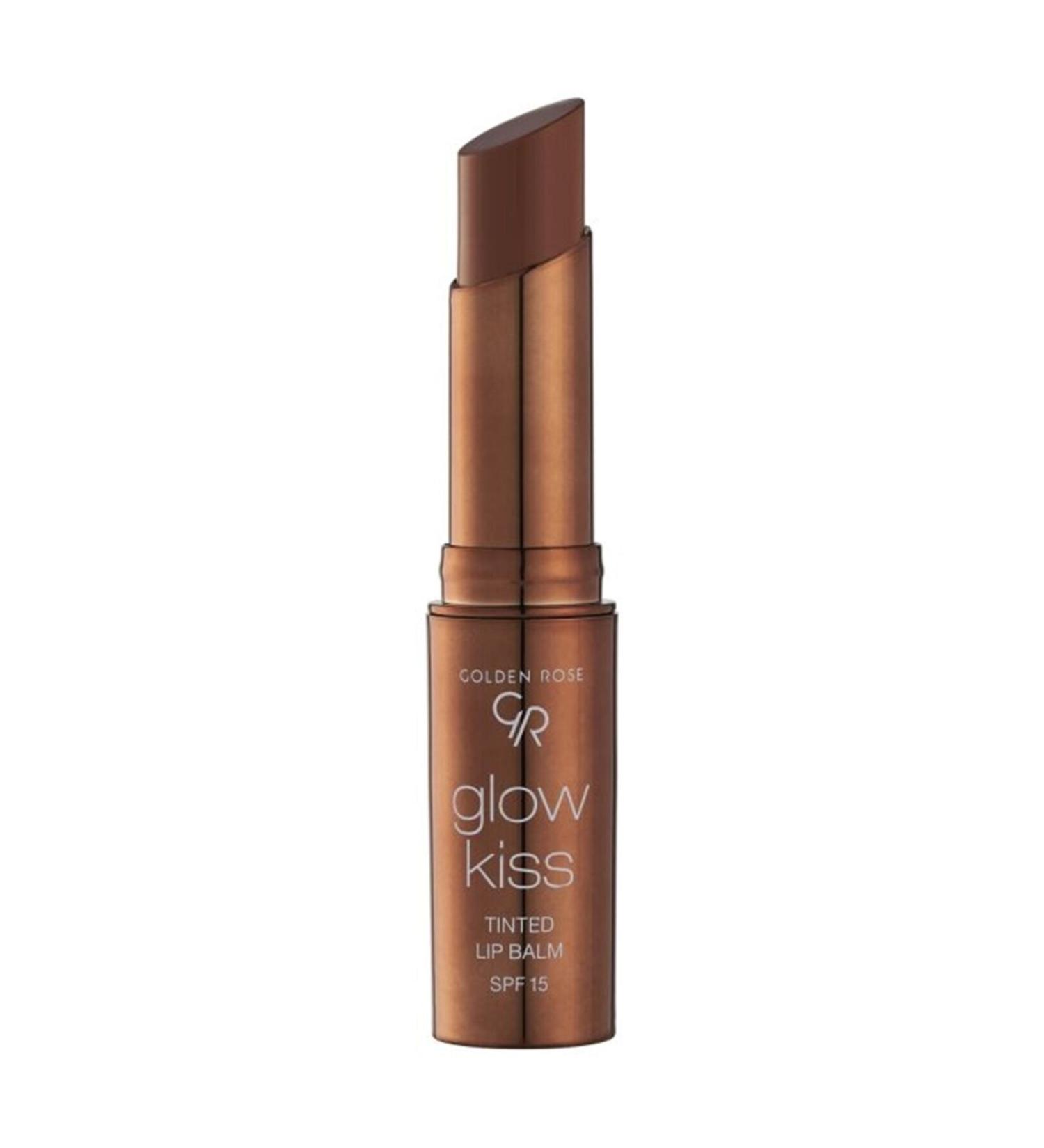 Golden Rose Glow Kiss Tinted Lip Balm 06 Choco Cake - Buy Online on GoSupps.com