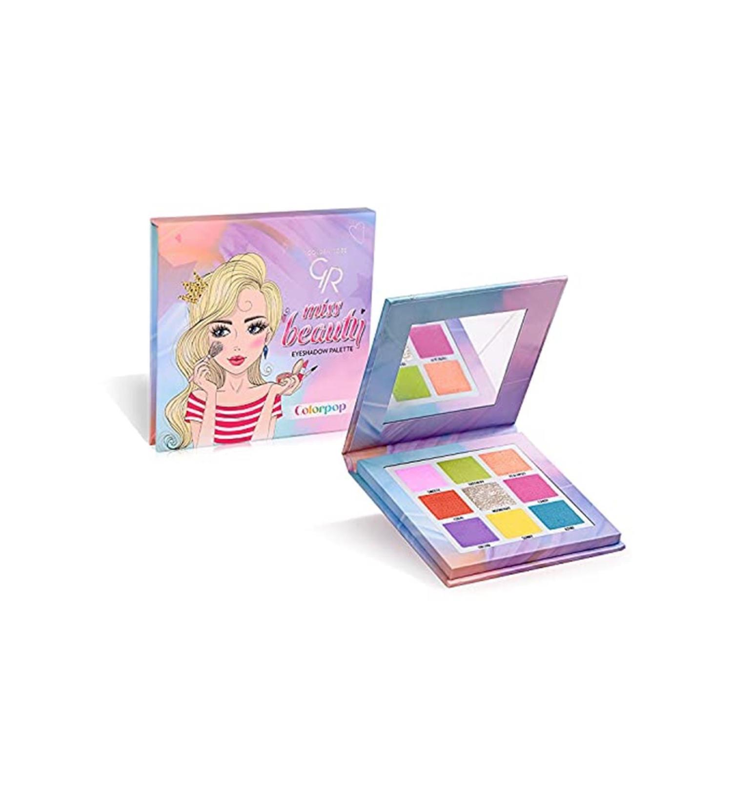 Golden Rose Brand: Gr Miss Beauty Eyeshadow Palette - Colorpop Category: Makeup Set
