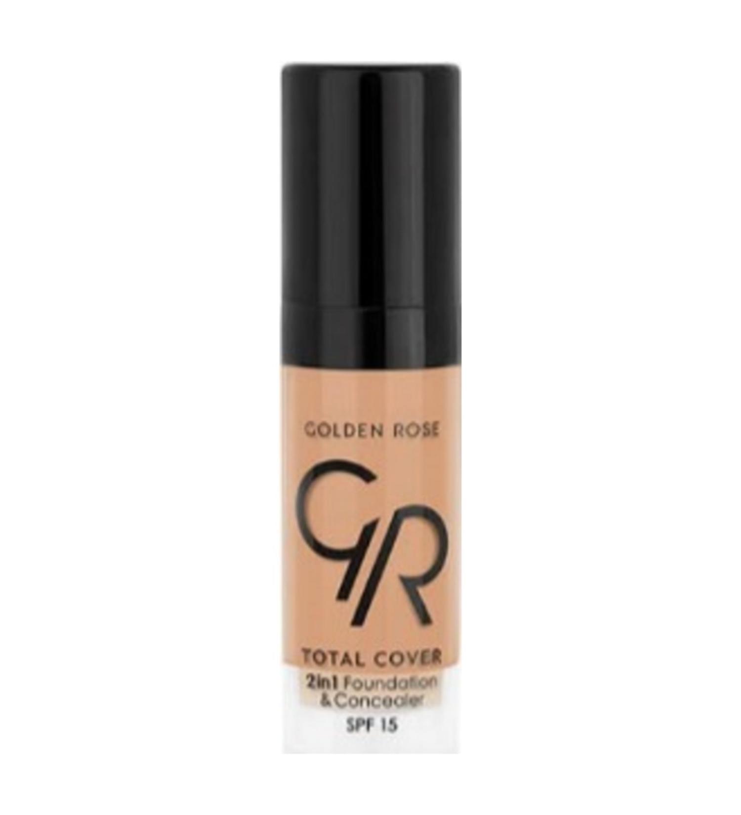 Golden Rose Gr Total Cover 2in1 Foundation Standard Size No:16