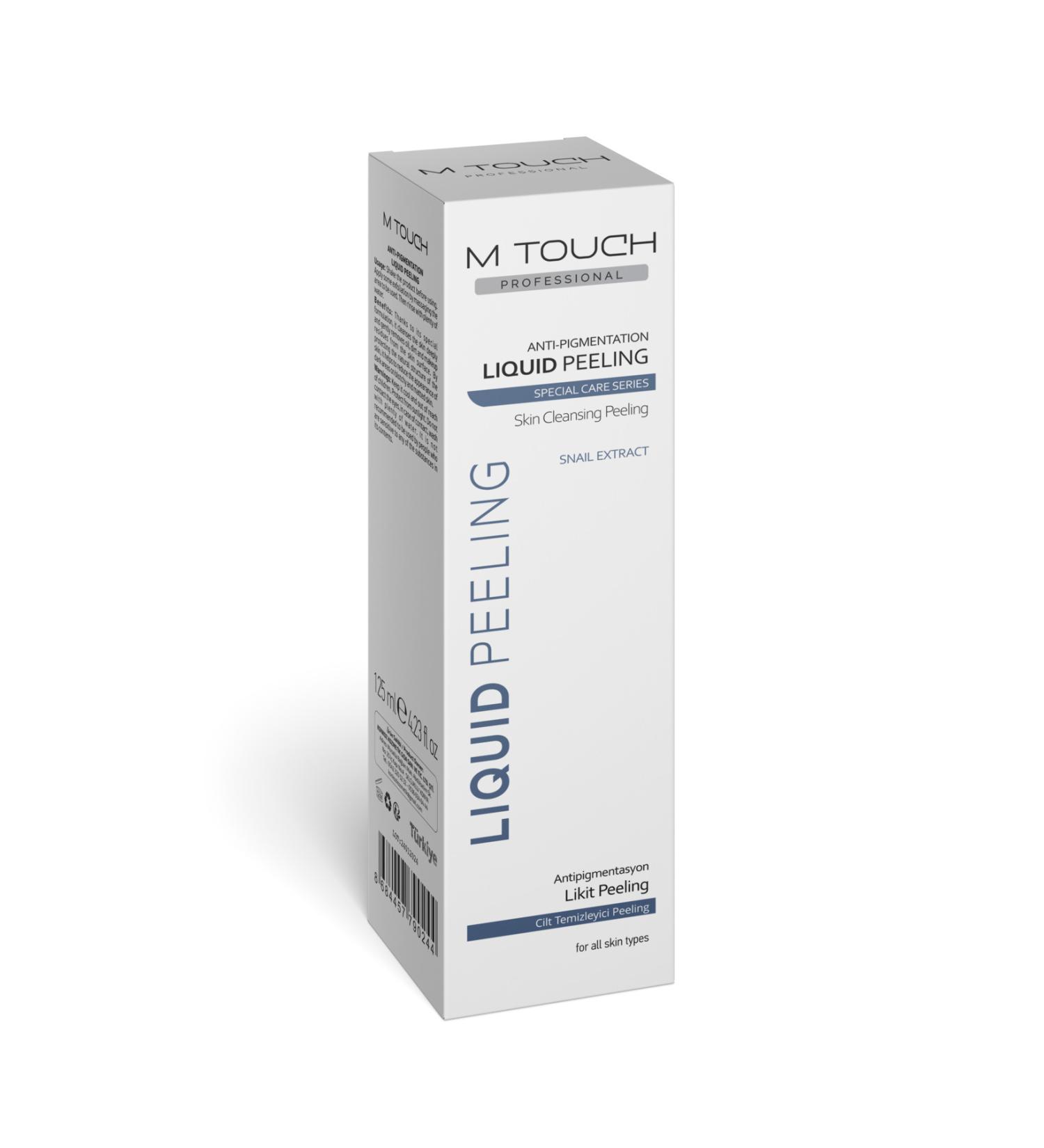 mtouch M TOUCH LIQUID PEELING ANTIPIGMENTATION LIQUID SKIN CLEANSER PEELING 125 ML