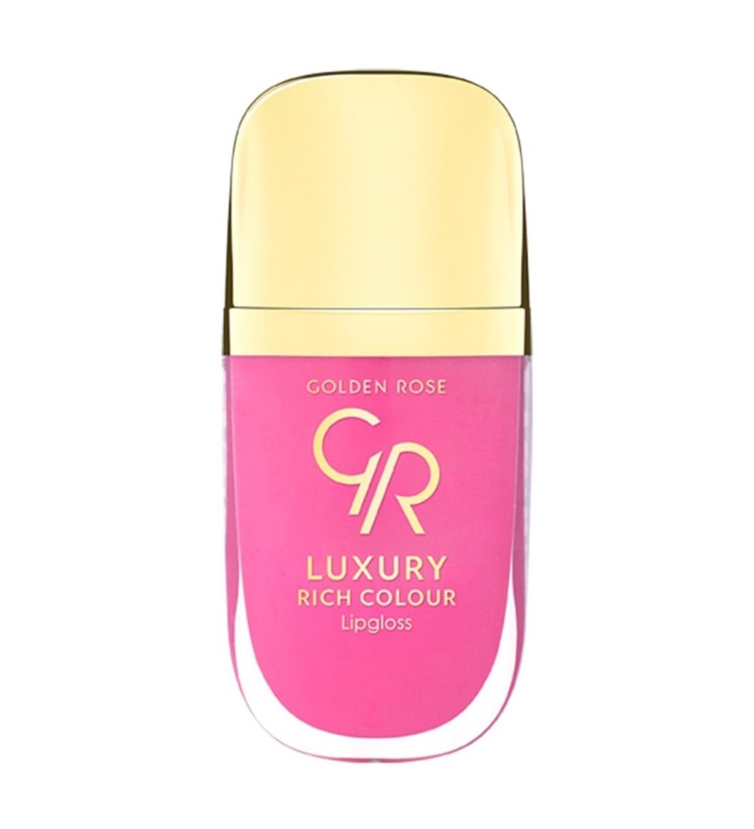 Golden Rose Lip Gloss - Luxury Rich Color Lipgloss No: 02 8691190753023