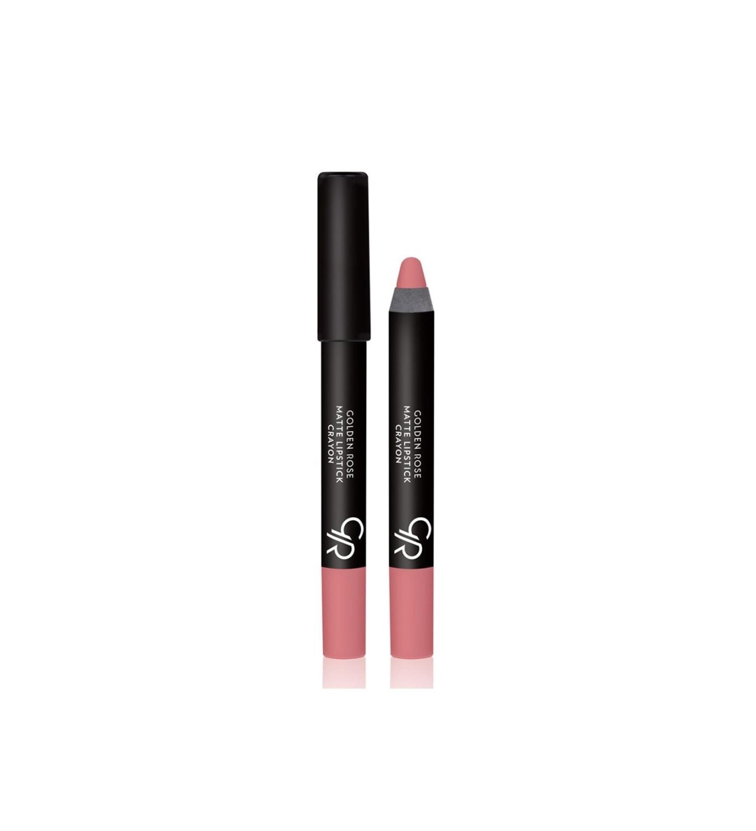 Golden Rose Lipstick Matte Crayon No:22