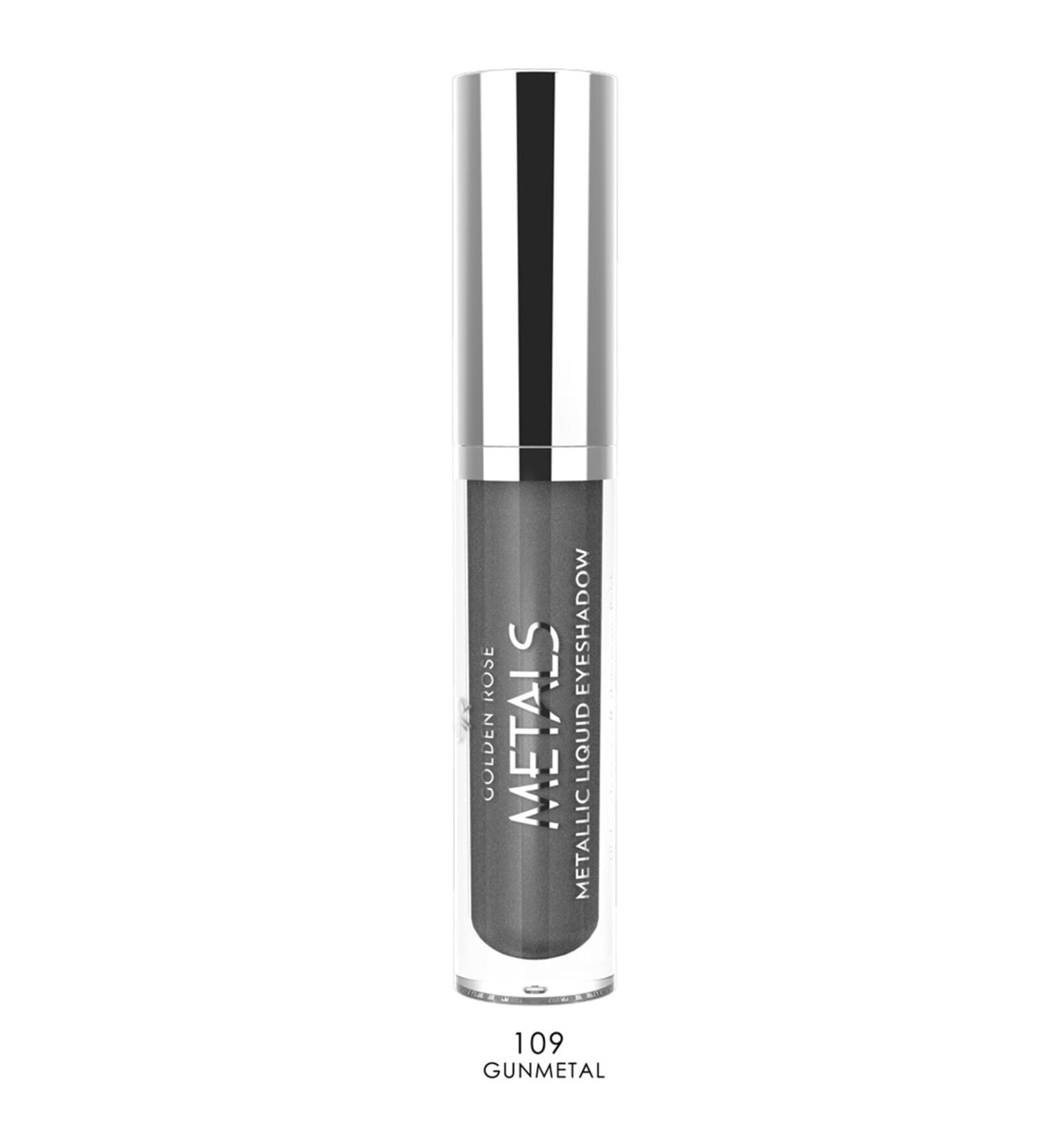 Golden Rose Liquid Metallic Eyeshadow - Metals Metallic Liquid Eyeshadow No: 109